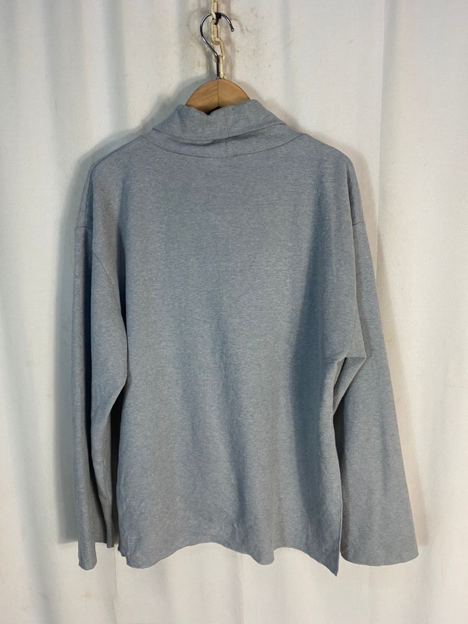 Zara Zara turtleneck blouse long sleeve shirt Size L / US 10 / IT 46 - 9 Thumbnail