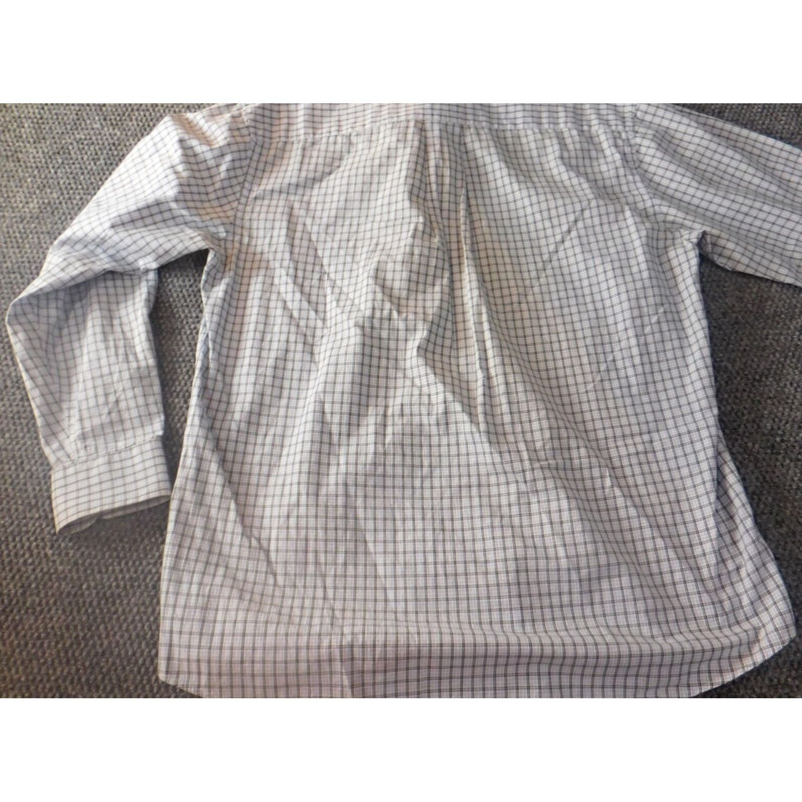 Nautica Nautica Mens Shirt 16 Blue Plaid Button-Down Casual Dress Shirt Regular Size 16 Men Mens Boys? Size US L / EU 52-54 / 3 - 7 Thumbnail