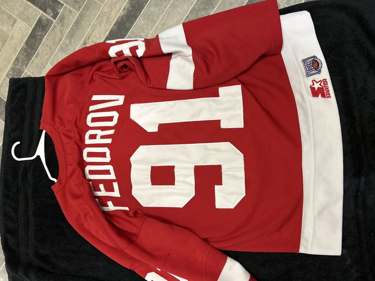 Gear for Sports Vintage Sergei Fedorov Jersey Size US XL / EU 56 / 4 - 2 Thumbnail