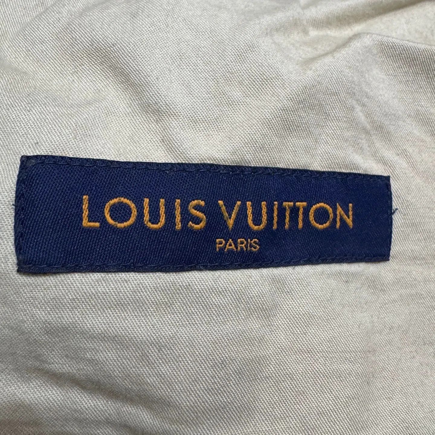 Louis Vuitton Blue Patchwork Floral Print Casual Pants Size 36. Size US 36 / EU 52 - 2 Thumbnail