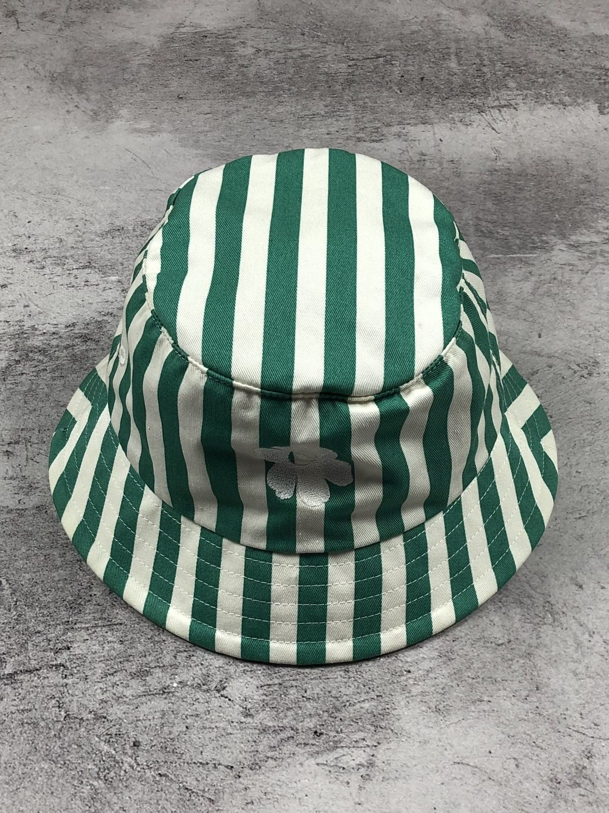 Marimekko Marimekko Kioski Tasaraita Bucket Hat Unikko Striped Floral Size ONE SIZE - 1 Thumbnail