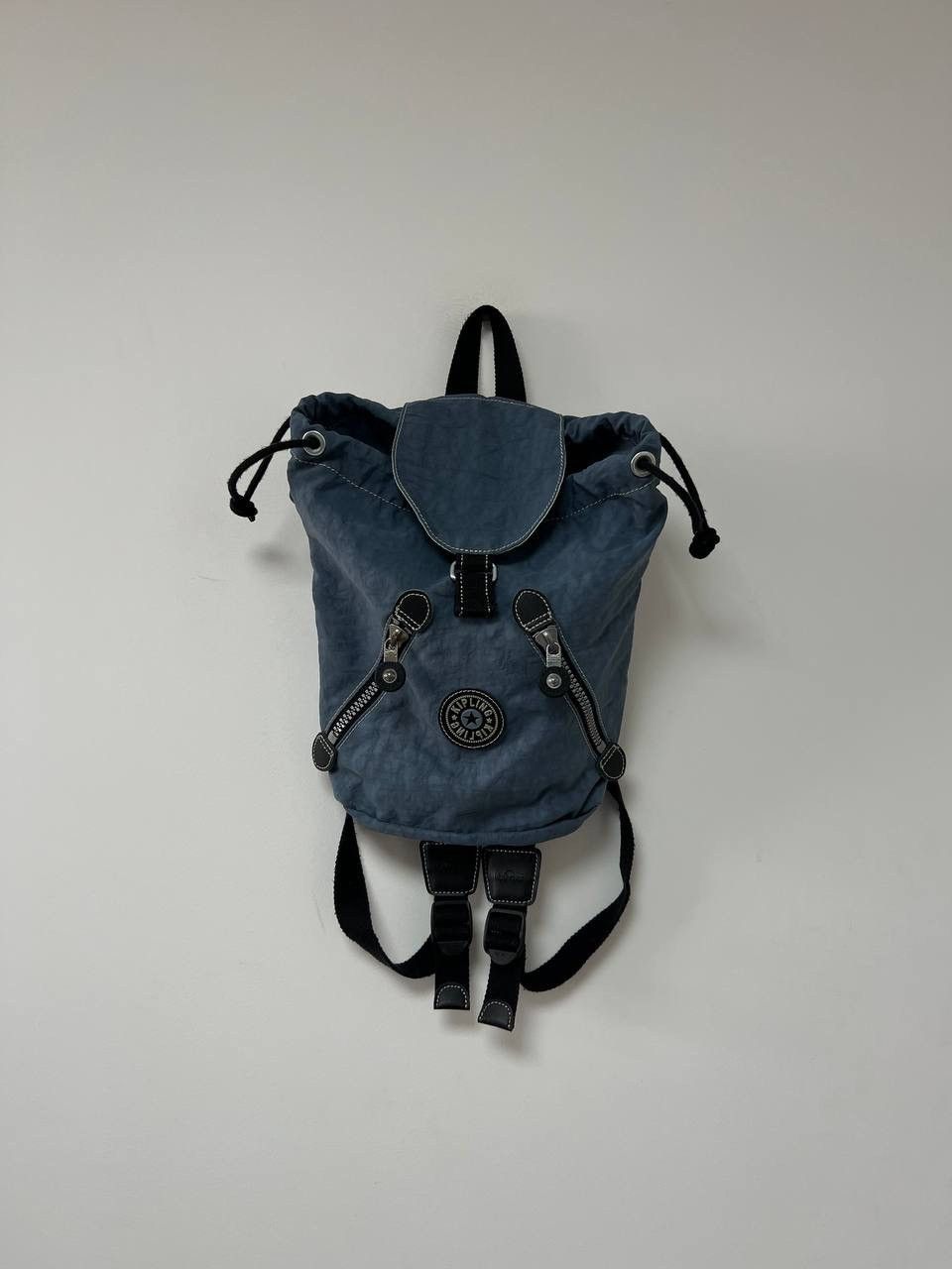 Other Vintage 90's Kipling Small Backpack Blue Bag Y2K Sk8 Size ONE SIZE - 2 Thumbnail