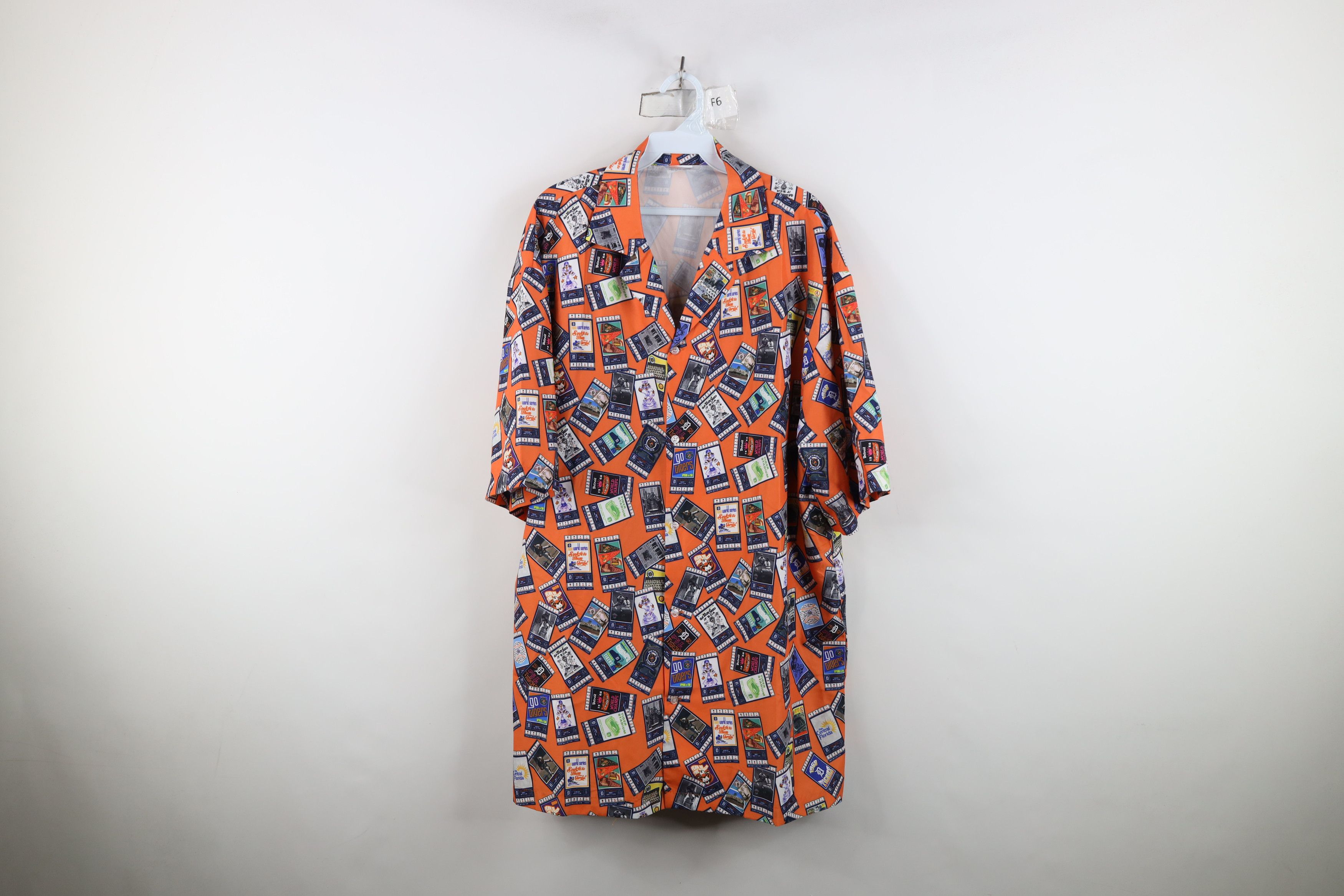 Vintage Vintage Detroit Tigers Baseball All Over Print Button Shirt Size US XXL / EU 58 / 5 - 1 Thumbnail