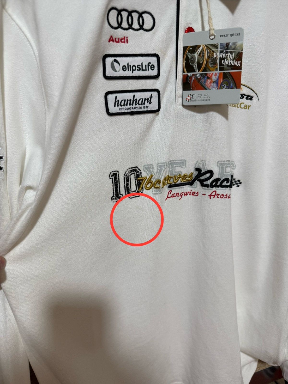 Audi × Vintage Vintage Audi Arosa Classic Car IROC Racing Polo T-Shirt Size US L / EU 52-54 / 3 - 13 Thumbnail