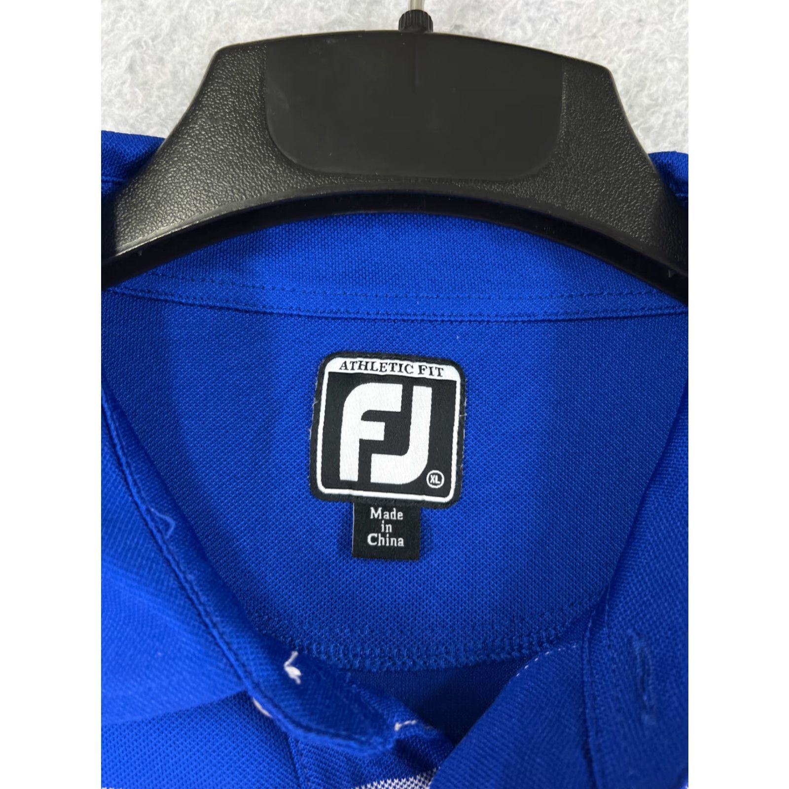 Footjoy FootJoy Polo Shirt Mens XL White Colorblock Stretch Polyester Spandex Golf Golfers Sports Modern American Casual Size US XL / EU 56 / 4 - 3 Thumbnail