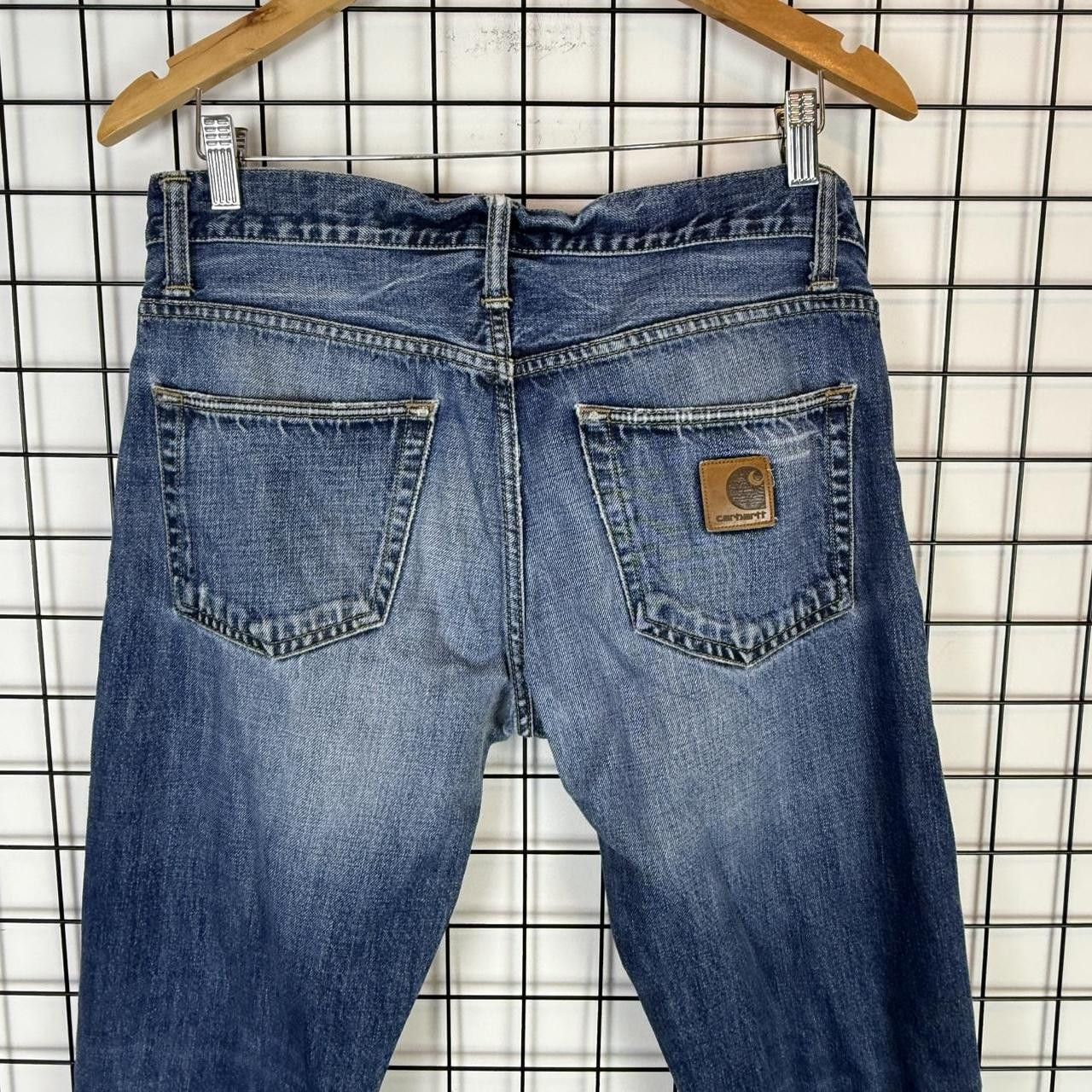 Carhartt Carhartt Blue Jeans Trousers Vintage Workwear Pants Size US 34 / EU 50 - 4 Thumbnail