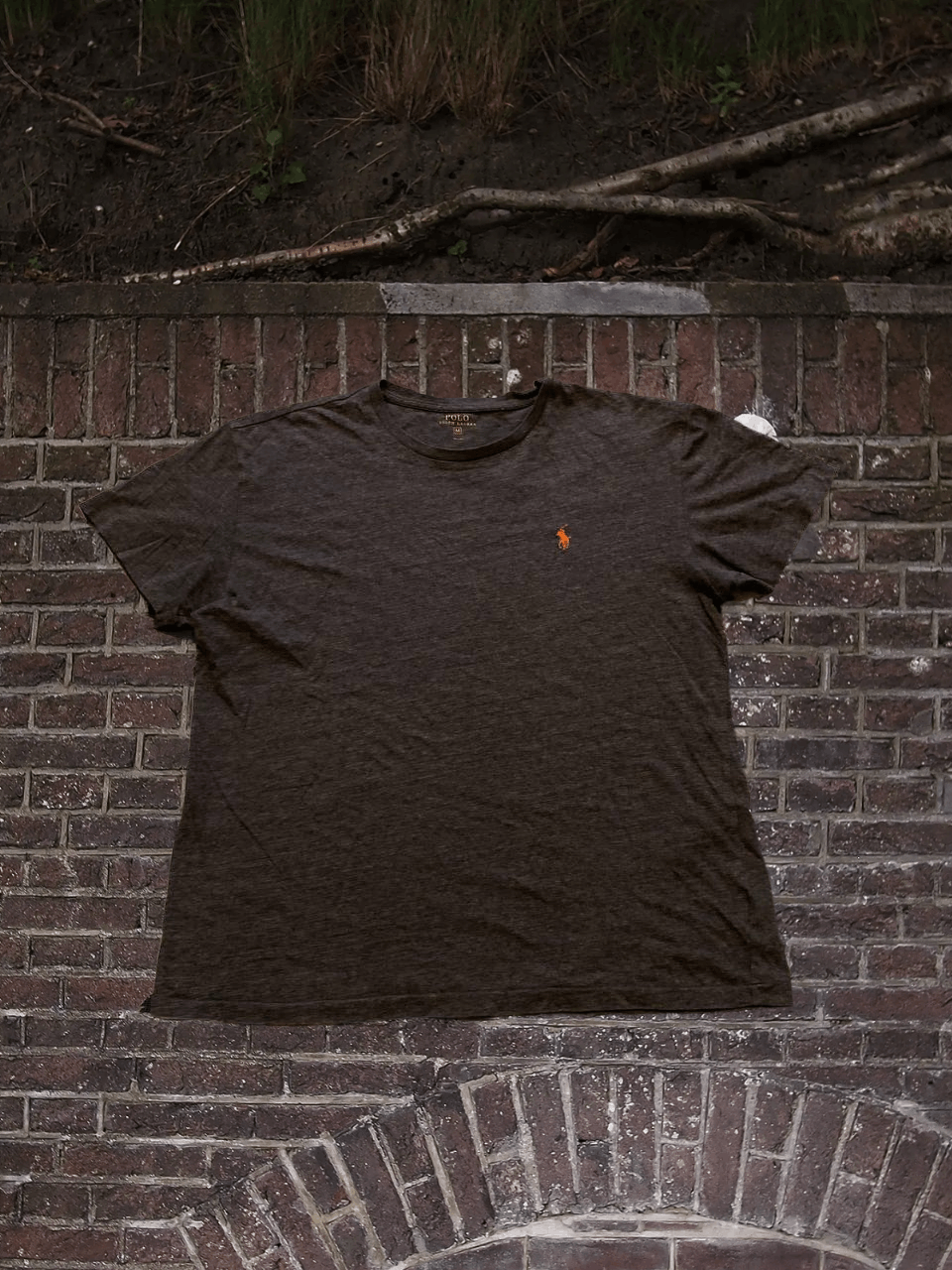 Polo Ralph Lauren T-Shirt gray Y2K Polo Ralph Lauren Streetwear Vintage Size US M / EU 48-50 / 2 - 1 Thumbnail