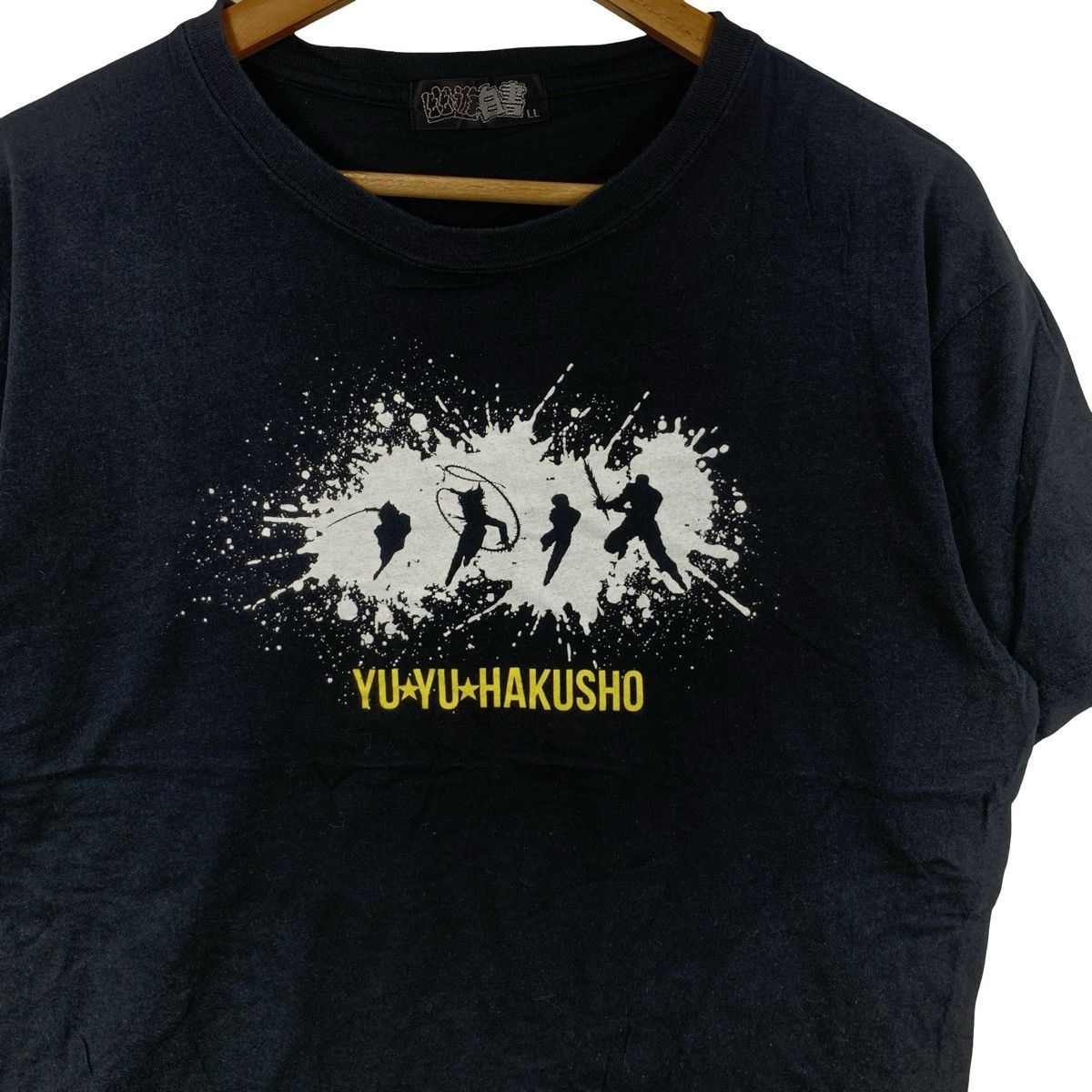 Anime ANIME YUYU HAKUSHO Urameshi Team Manga Tee Shirt Top Size US L / EU 52-54 / 3 - 5 Thumbnail