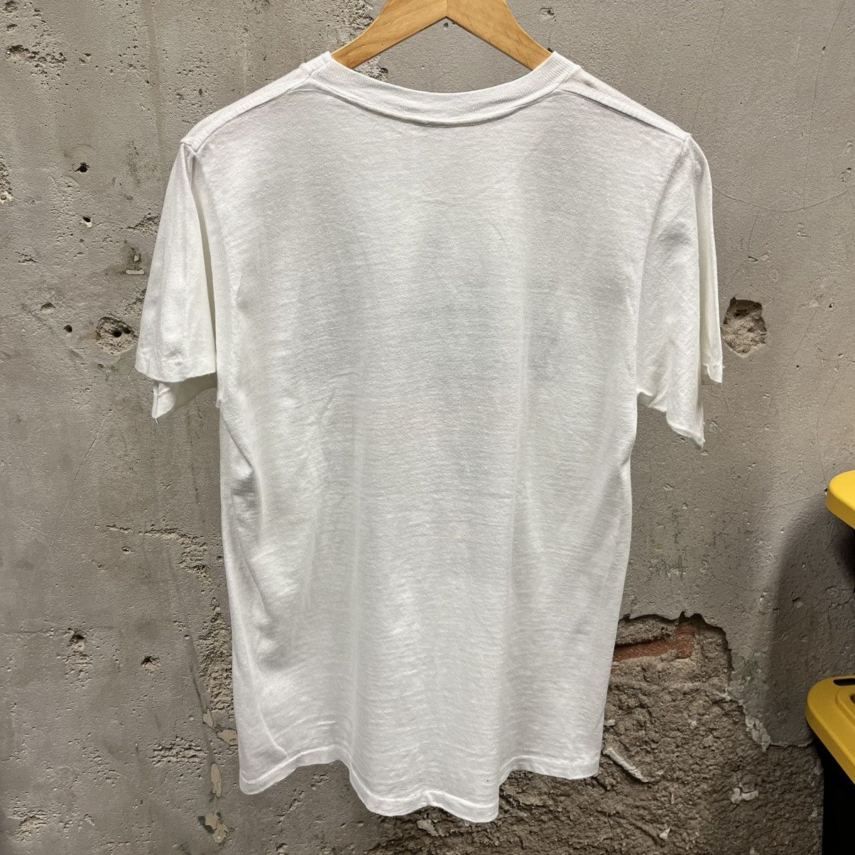 Vintage Cale Yarborough Vintage 90s White Single Stitch Racing Tee Size US M / EU 48-50 / 2 - 4 Thumbnail