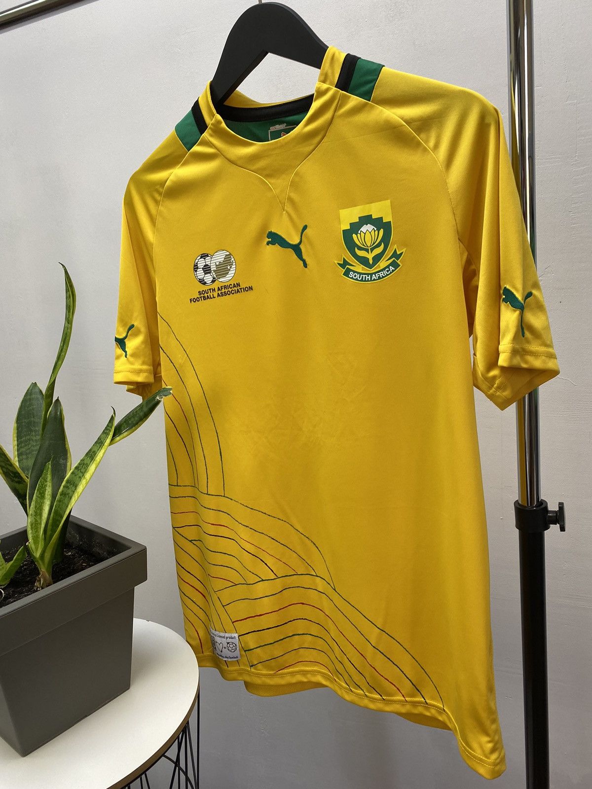 Nike South Africa 2012 2013 Home Jersey Football Soccer Shirt Kit Size US M / EU 48-50 / 2 - 2 Thumbnail