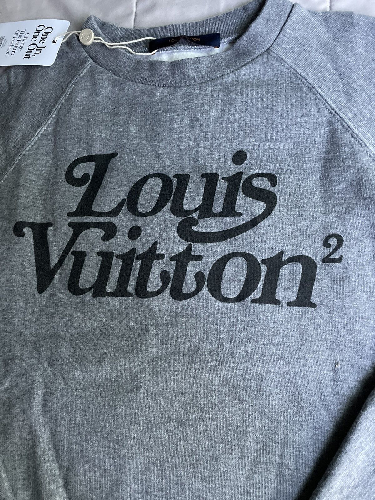 Louis Vuitton × Nigo Louis Vuitton Nigo Grey Sweatshirt Size US S / EU 44-46 / 1 - 2 Thumbnail