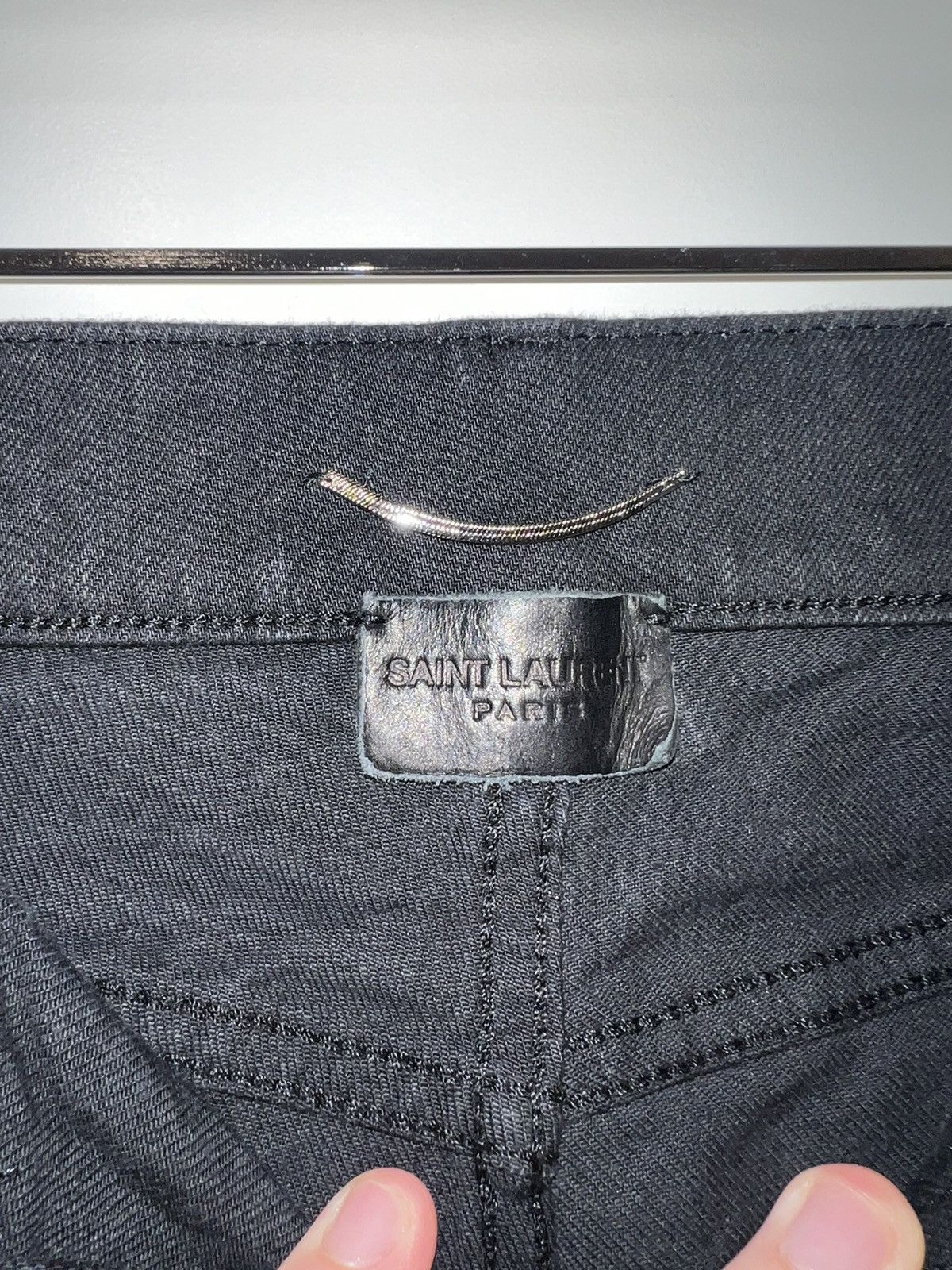 Saint Laurent Paris Saint Laurent Hedi denim Size US 30 / EU 46 - 4 Thumbnail