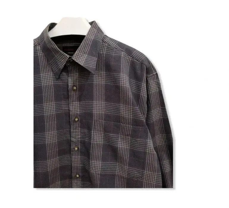 Flannel Vintage Threelancer Flannel Shirt 👕 Size US M / EU 48-50 / 2 - 2 Thumbnail