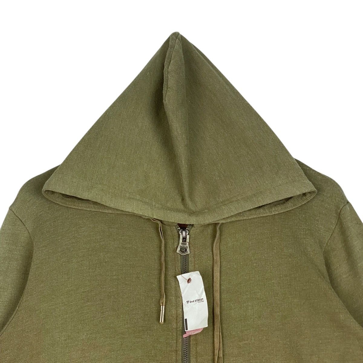 Diesel × Vintage Vintage Diesel.Co Full Zip Hoodie Green Size US L / EU 52-54 / 3 - 4 Thumbnail