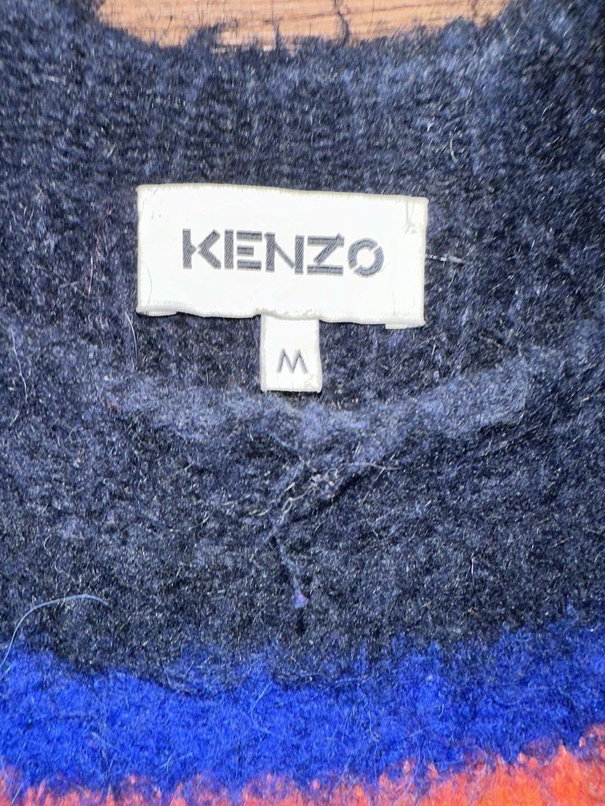 Kenzo KENZO Striped Alpaca Knit Jumper Size US M / EU 48-50 / 2 - 2 Thumbnail