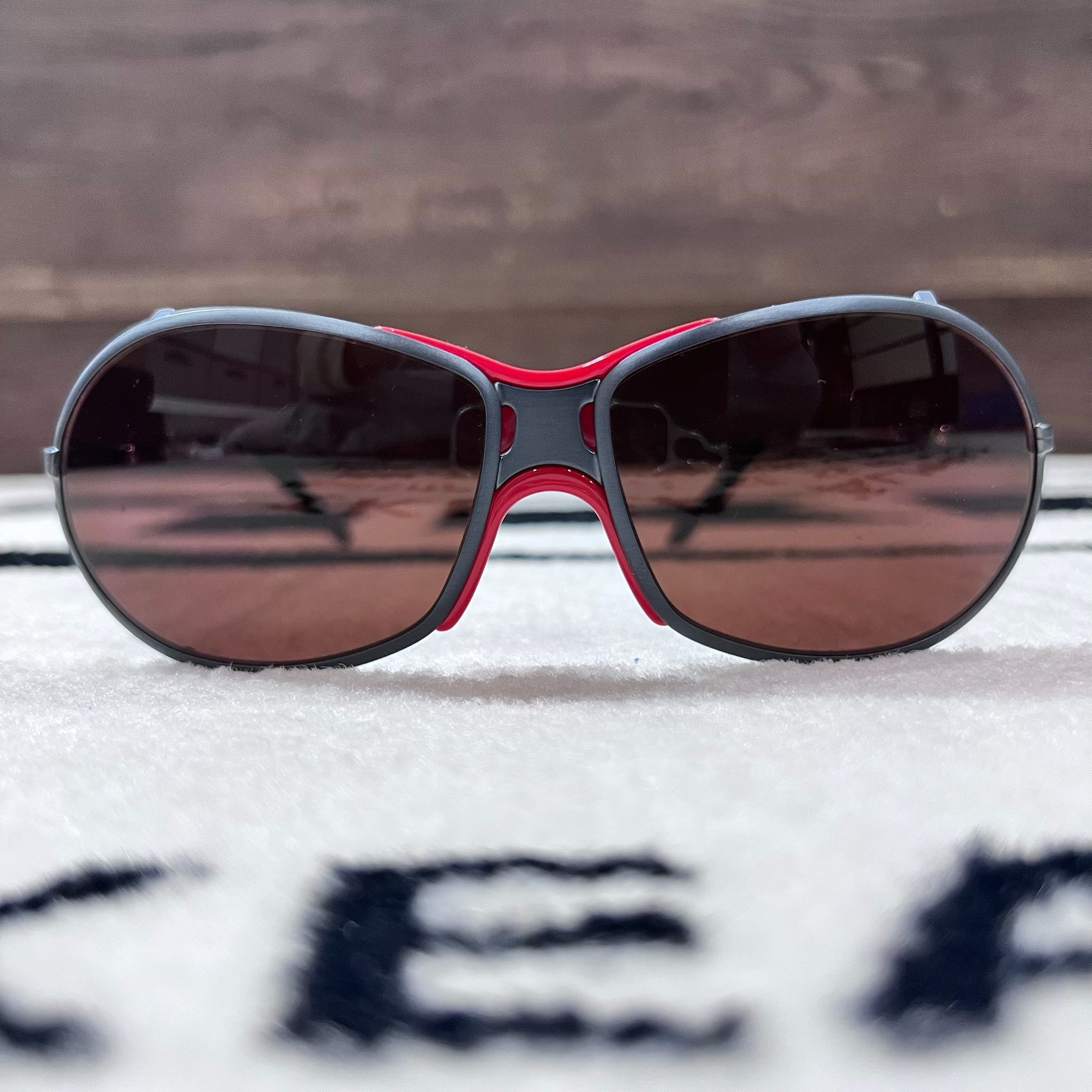 Linda Farrow Linda Farrow X Raf Simons "Ultimate Glacier" Sunglasses Size ONE SIZE - 2 Thumbnail