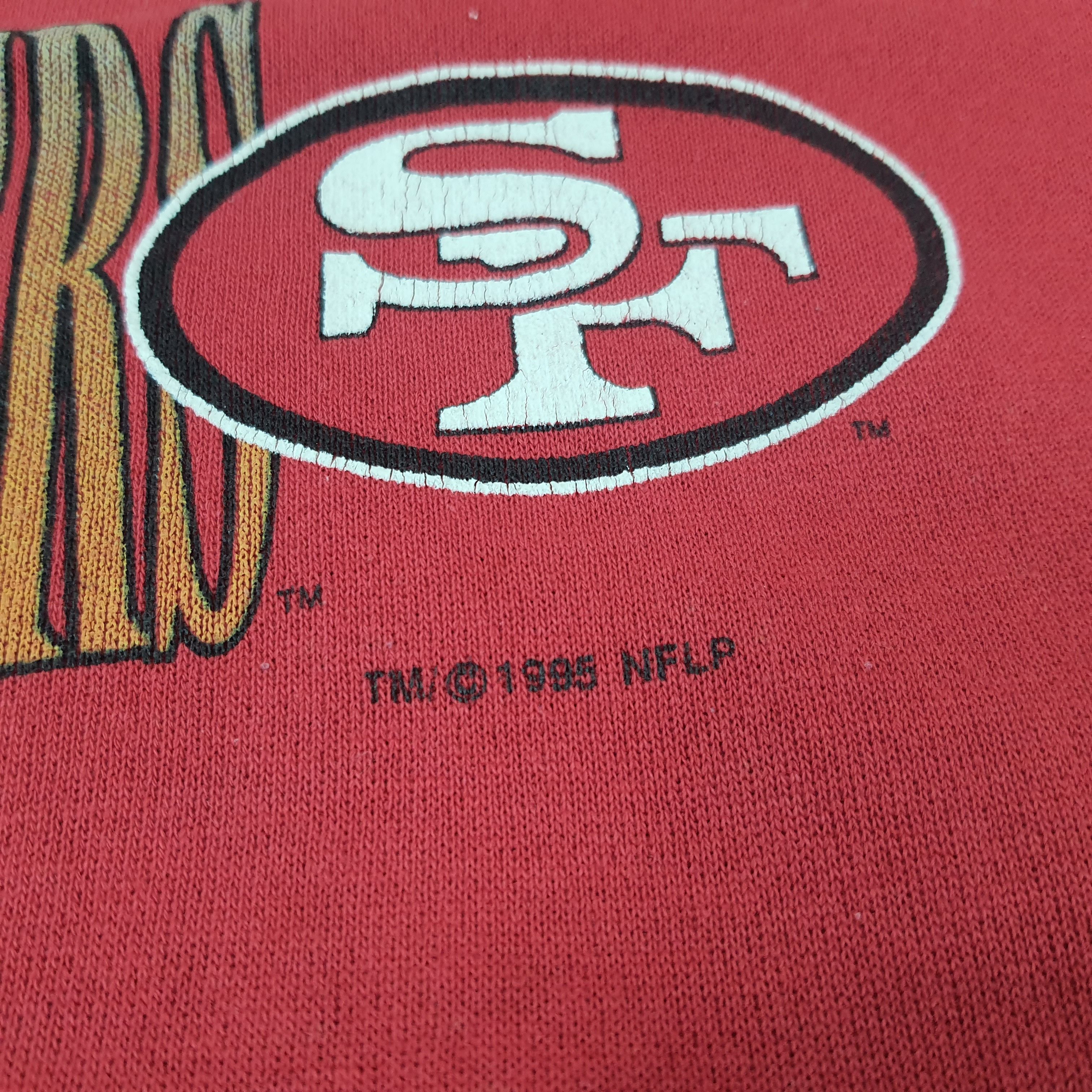 NFL Vintage San Francisco 49ers SF NFLP Sweatshirt C253N17 Size US L / EU 52-54 / 3 - 3 Thumbnail