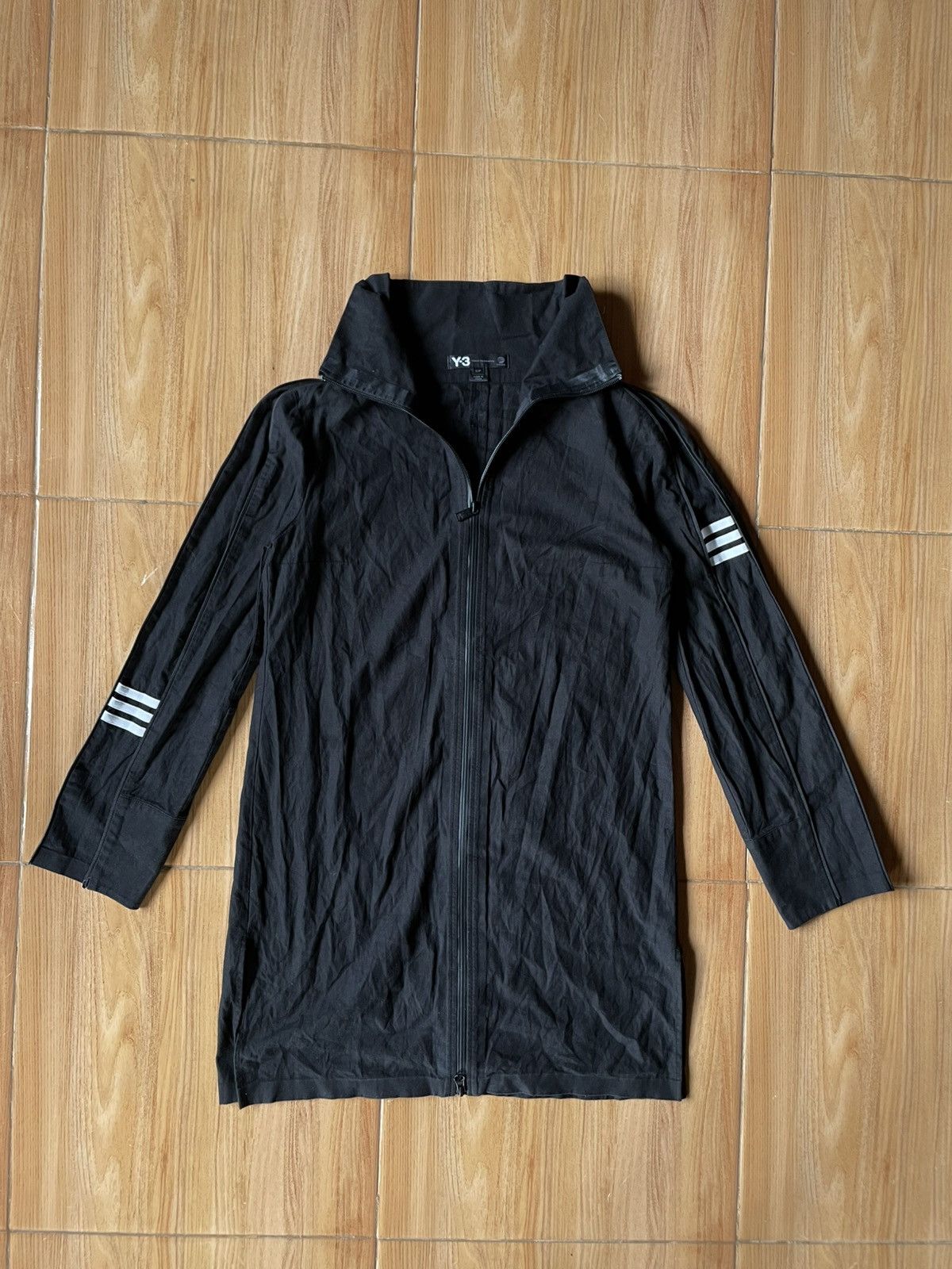 Yohji Yamamoto RARE Y-3 Yohji Yamamoto x adidas SAMPLE Track Jacket - Black Size US S / EU 44-46 / 1 - 3 Thumbnail