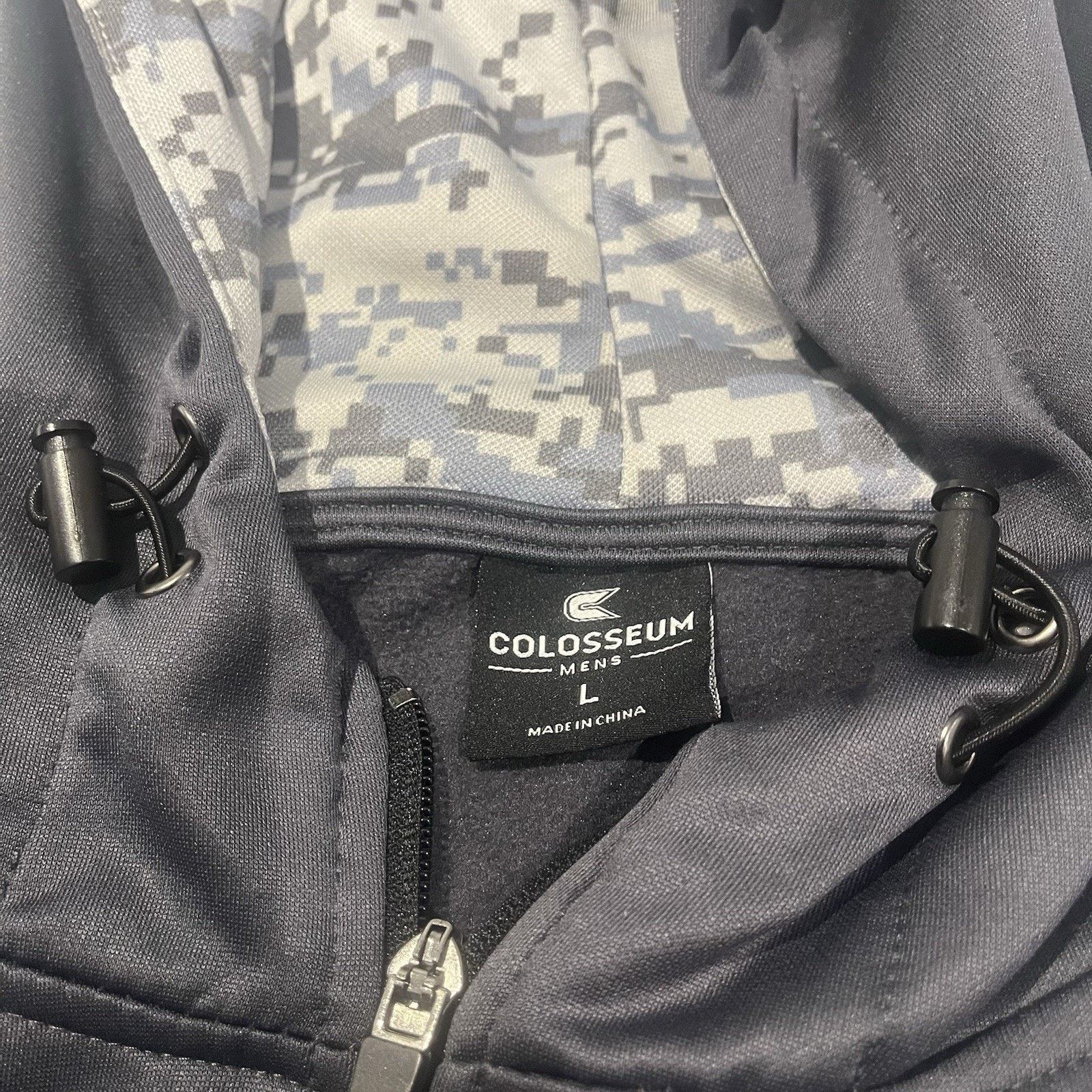 Colosseum Athletics Colosseum Men's L full zip hooded Camo jacket North Size US L / EU 52-54 / 3 - 7 Thumbnail