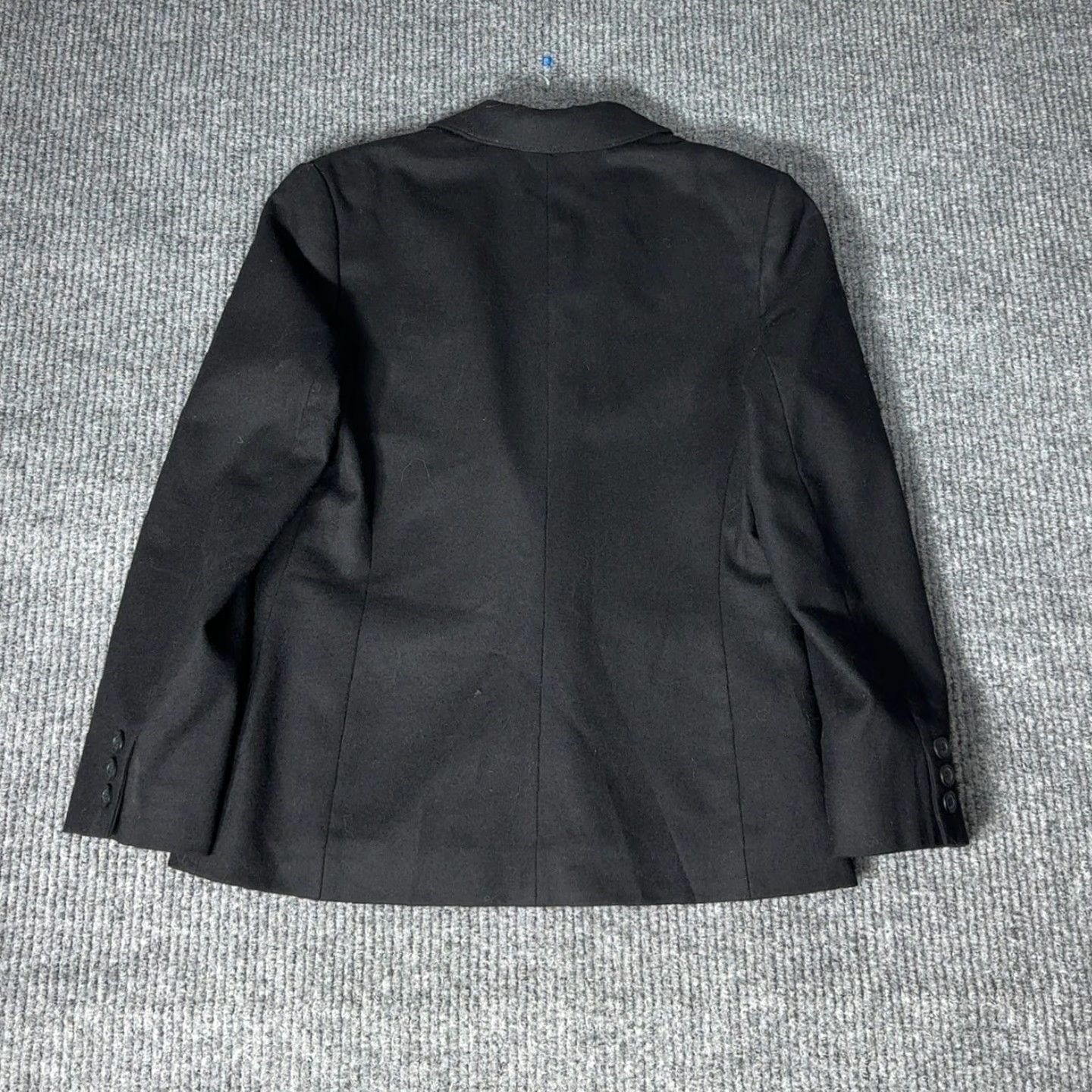 Pendleton VINTAGE Pendleton Blazer Womens 4P Black Wool Two-Button Suit Jacket P405-159 Blazer Size S / US 4 / IT 40 - 5 Thumbnail