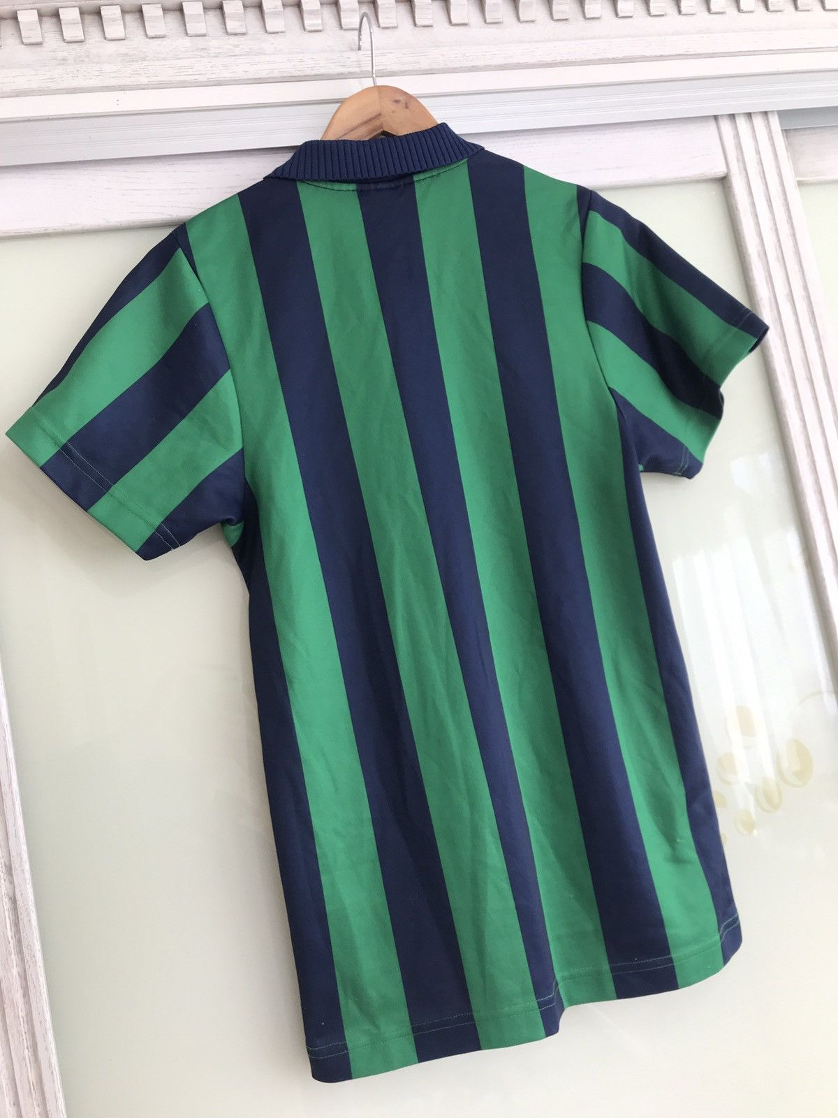 Vintage Vintage Leeds United Score Draw Soccer Jersey Football Kit Size US S / EU 44-46 / 1 - 2 Thumbnail