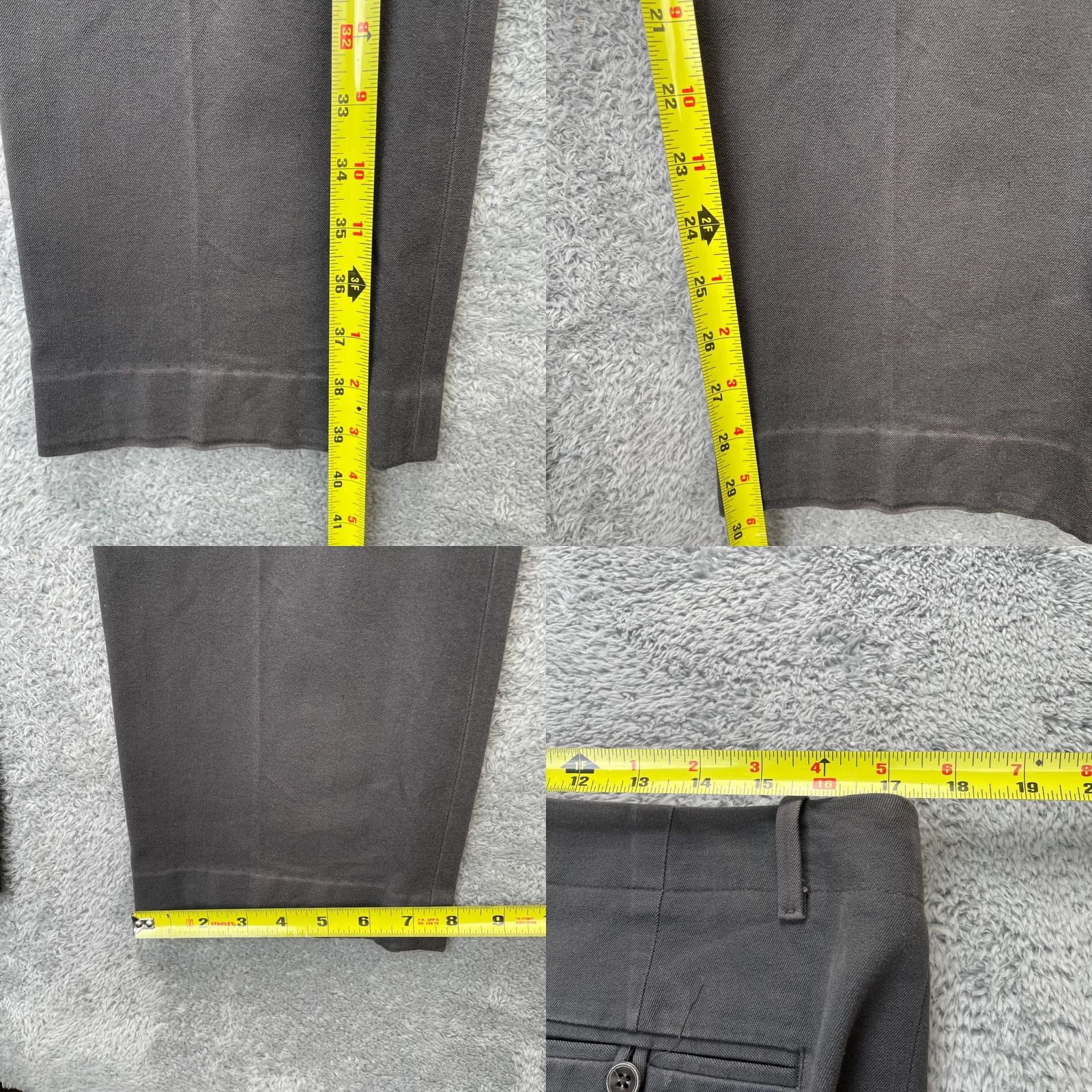 Gap Gap Pants Womens 12R Gray True Straight Leg Stretch Cotton Office Wear Business Pants Size 34" / US 12 / IT 48 - 8 Thumbnail