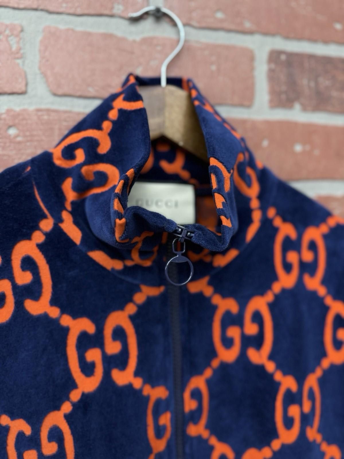 Gucci GUCCI GG Print Monogram Chenille Sweater Large $1850 Retail Size US L / EU 52-54 / 3 - 11 Thumbnail