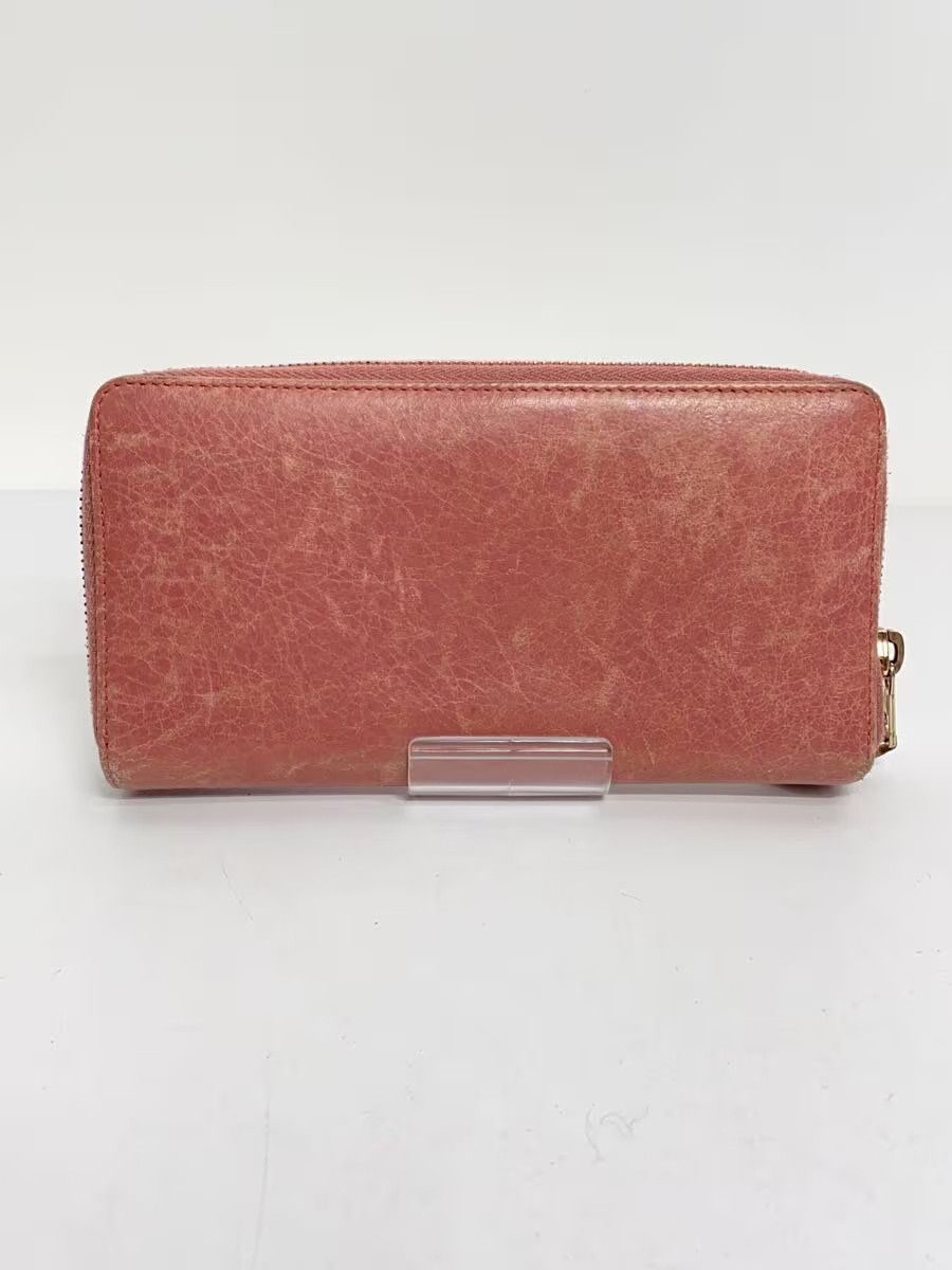 Balenciaga Balenciaga Sheepskin Long Wallet Pink Size ONE SIZE - 2 Thumbnail