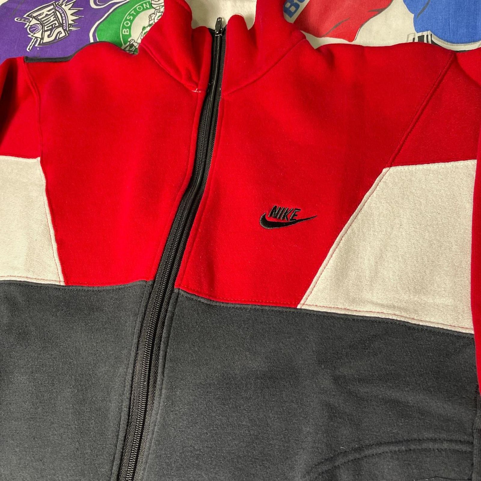 Nike VTG 90s Nike Sportswear Sports Bred Athletic Track Jacket Size US M / EU 48-50 / 2 - 3 Thumbnail