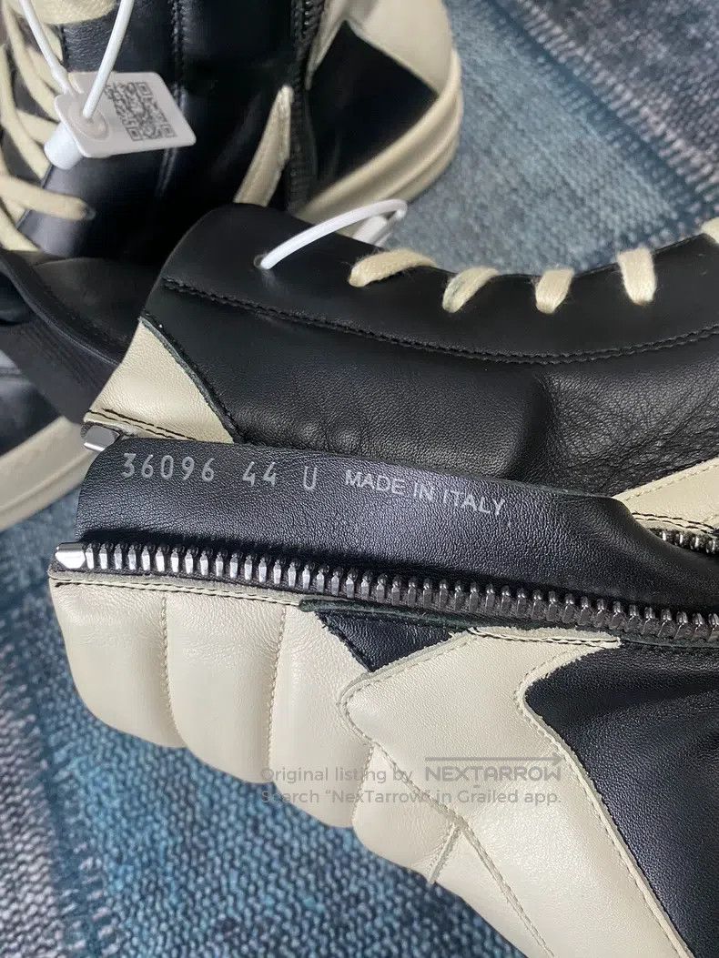 Rick Owens RICK OWENS The leather is very soft and comfortable, a hot Size US 11 / EU 44 - 8 Thumbnail