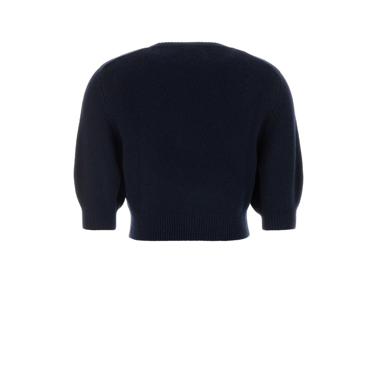 KHAITE KHAITE Lorelai Navy Blue Wool Blend Sweater New & Authentic Size XS / US 0-2 / IT 36-38 - 2 Thumbnail