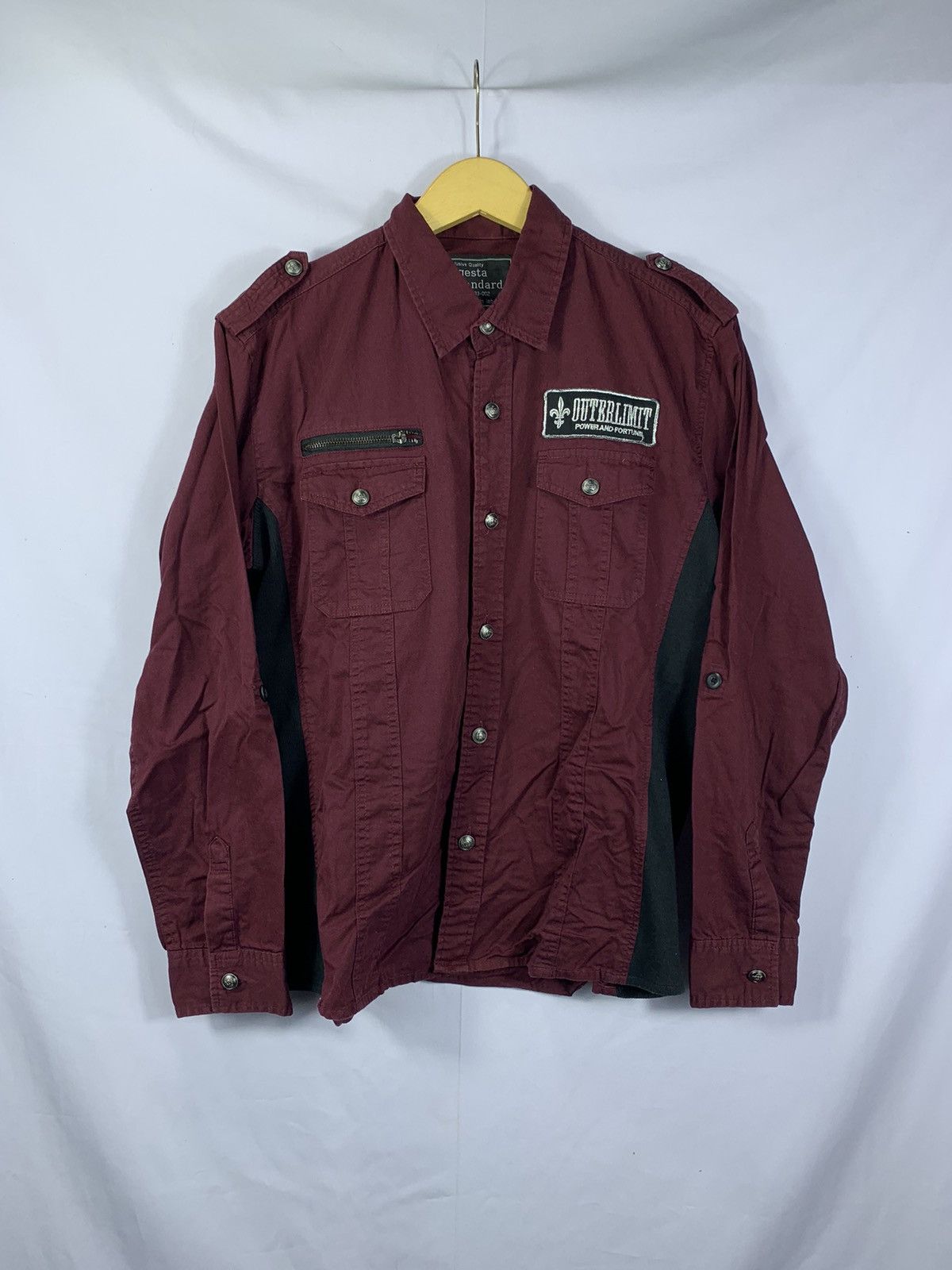 Hysteric Glamour × If Six Was Nine × Japanese Brand GRANGESTA STANDARD GOTHIC PUNK BUTTON SHIRT Size US L / EU 52-54 / 3 - 1 Thumbnail