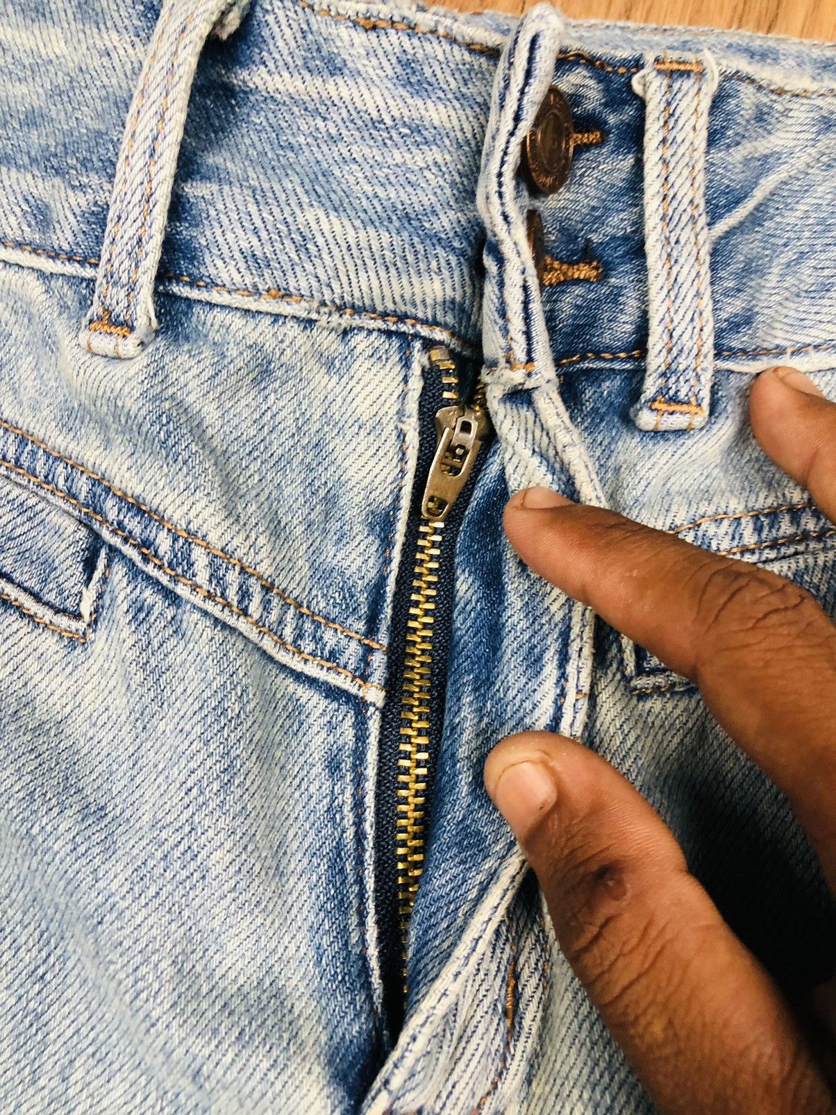 Japanese Brand TFL.BTF Baggy Jeans (34) Size 25" / US 0 / IT 36 - 6 Thumbnail