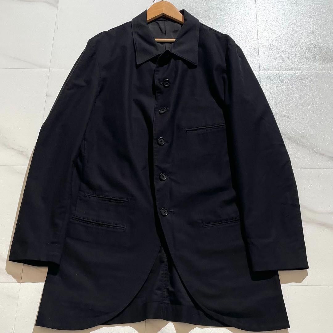 Yohji Yamamoto BLACK Scandal Yohji Yamamoto POUR HOMME 20SS Tailored Jacket Black Size L Size US L / EU 52-54 / 3 - 1 Thumbnail