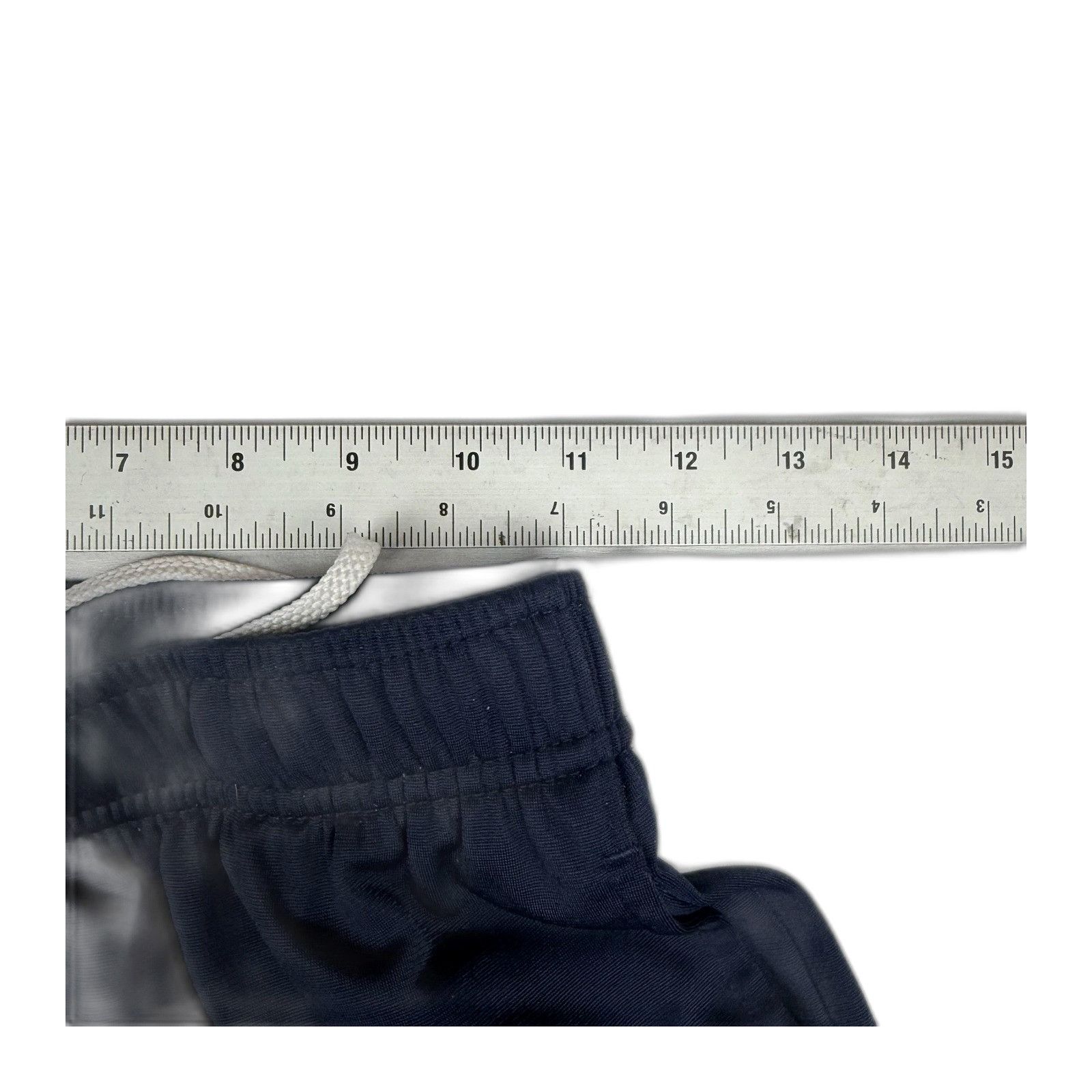 Nike Nike Men's M Navy Blue Track Pants White Stripe Dri-Fit Socc Size US 26 / EU 42 - 2 Thumbnail