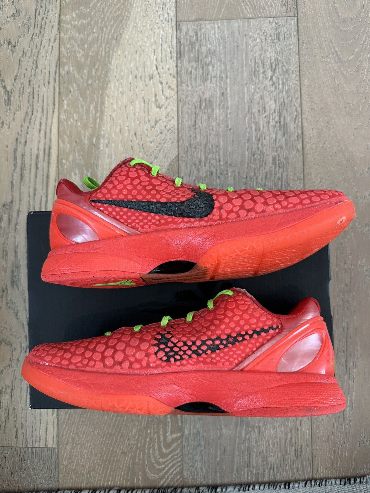 Nike Nike Kobe 6 Protro Reverse Grinch Size US 11.5 / EU 44-45 - 5 Thumbnail