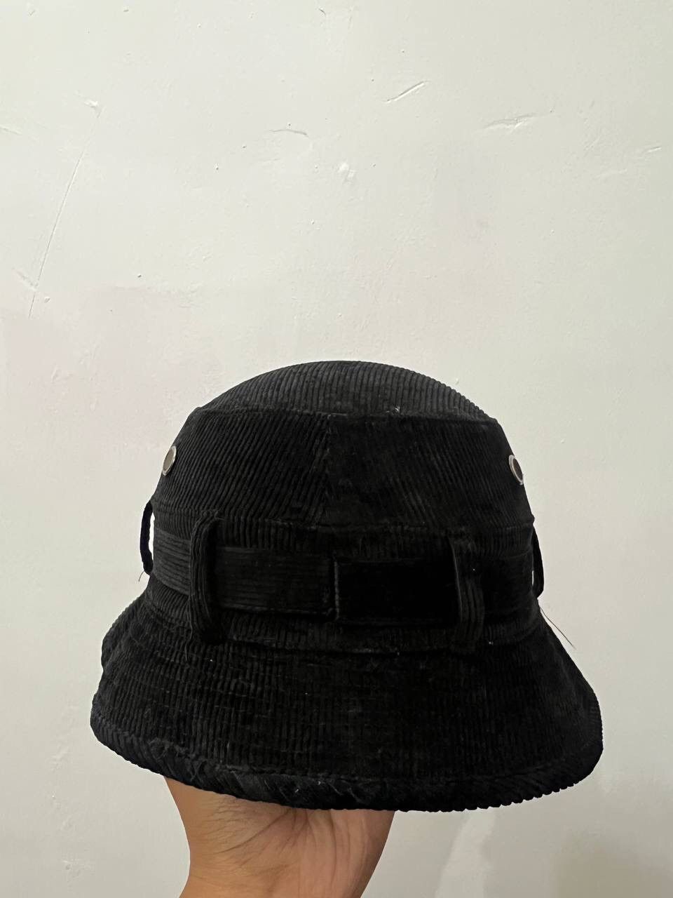 Japanese Brand Emerald Blue Corduroi Bucket Hat Size ONE SIZE - 2 Thumbnail