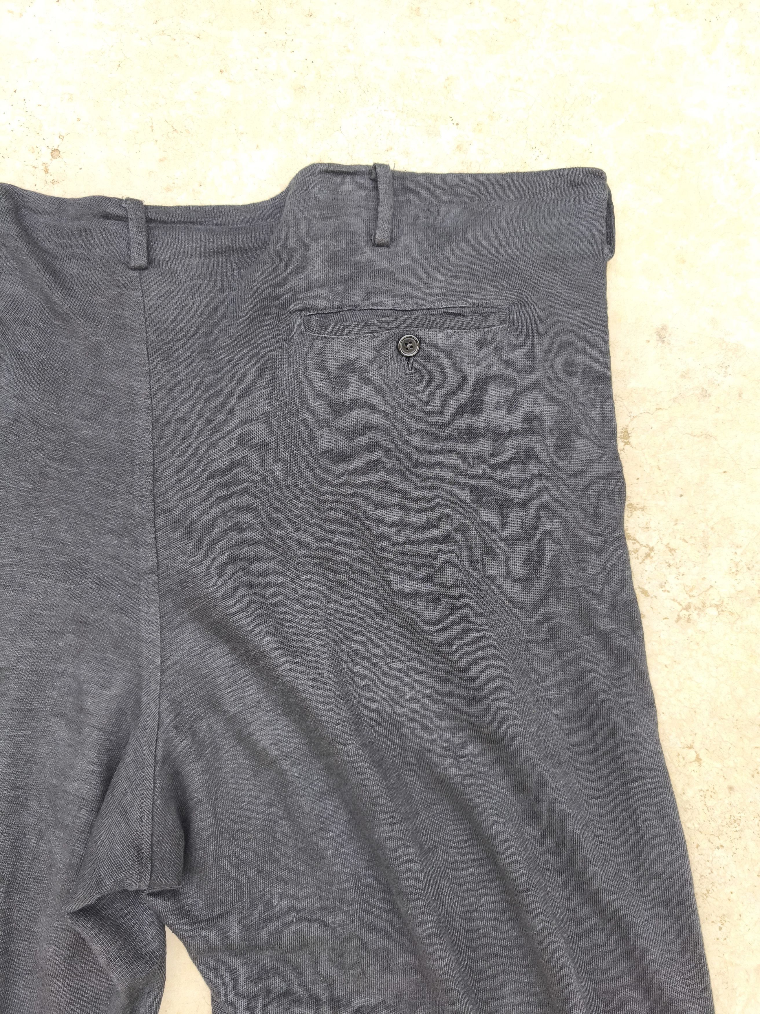 Yohji Yamamoto 🔥 Yohji Yamamoto Baggy pants Linen Drawstring 40'-46' Size Size US 38 / EU 54 - 8 Thumbnail