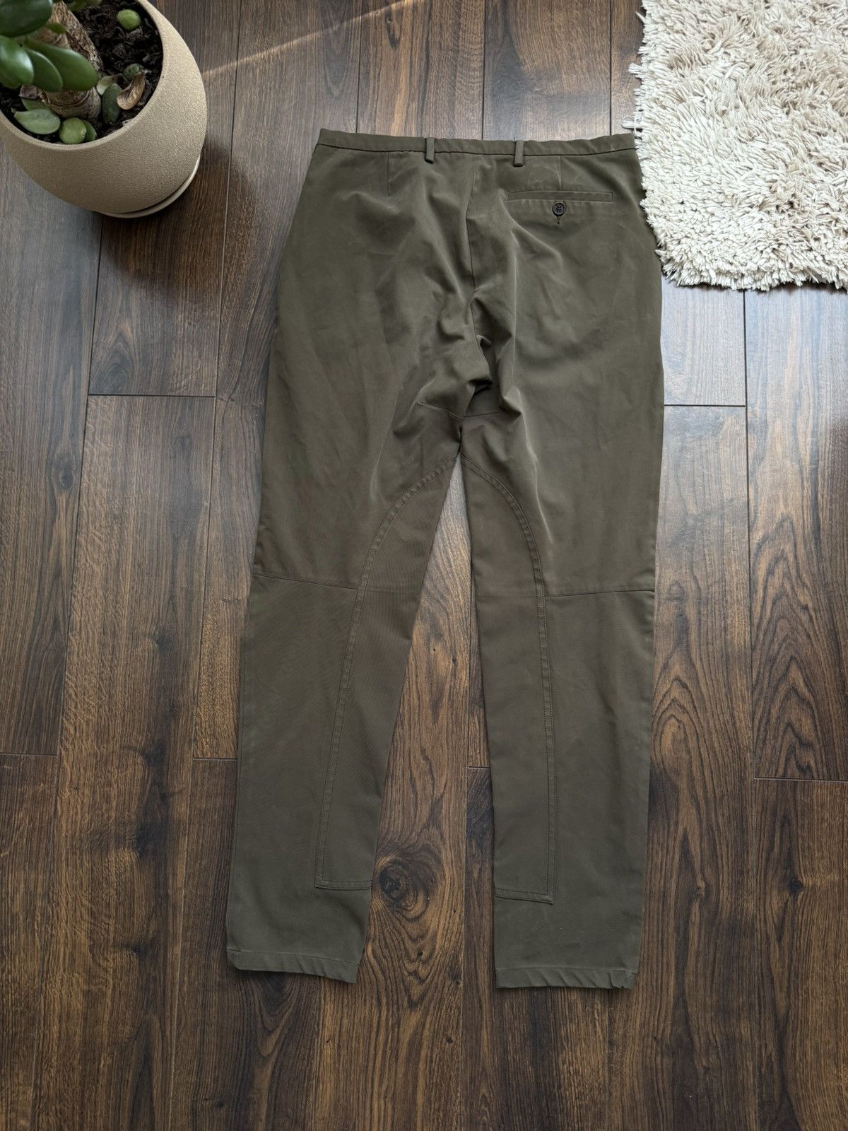 Prada Prada Milano Khaki Chino Pants Green Size 30" / US 8 / IT 44 - 9 Thumbnail
