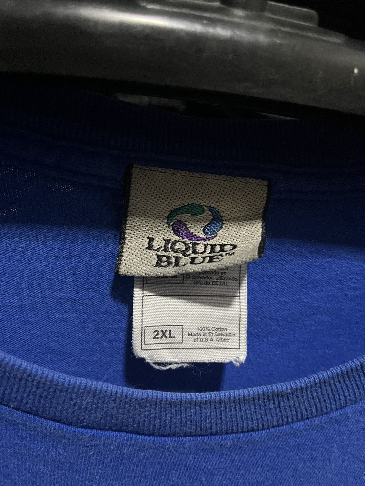 Liquid Blue Grateful Dead Ways 90 Means The Garden NY Band Tee 2002s Size US XXL / EU 58 / 5 - 4 Thumbnail