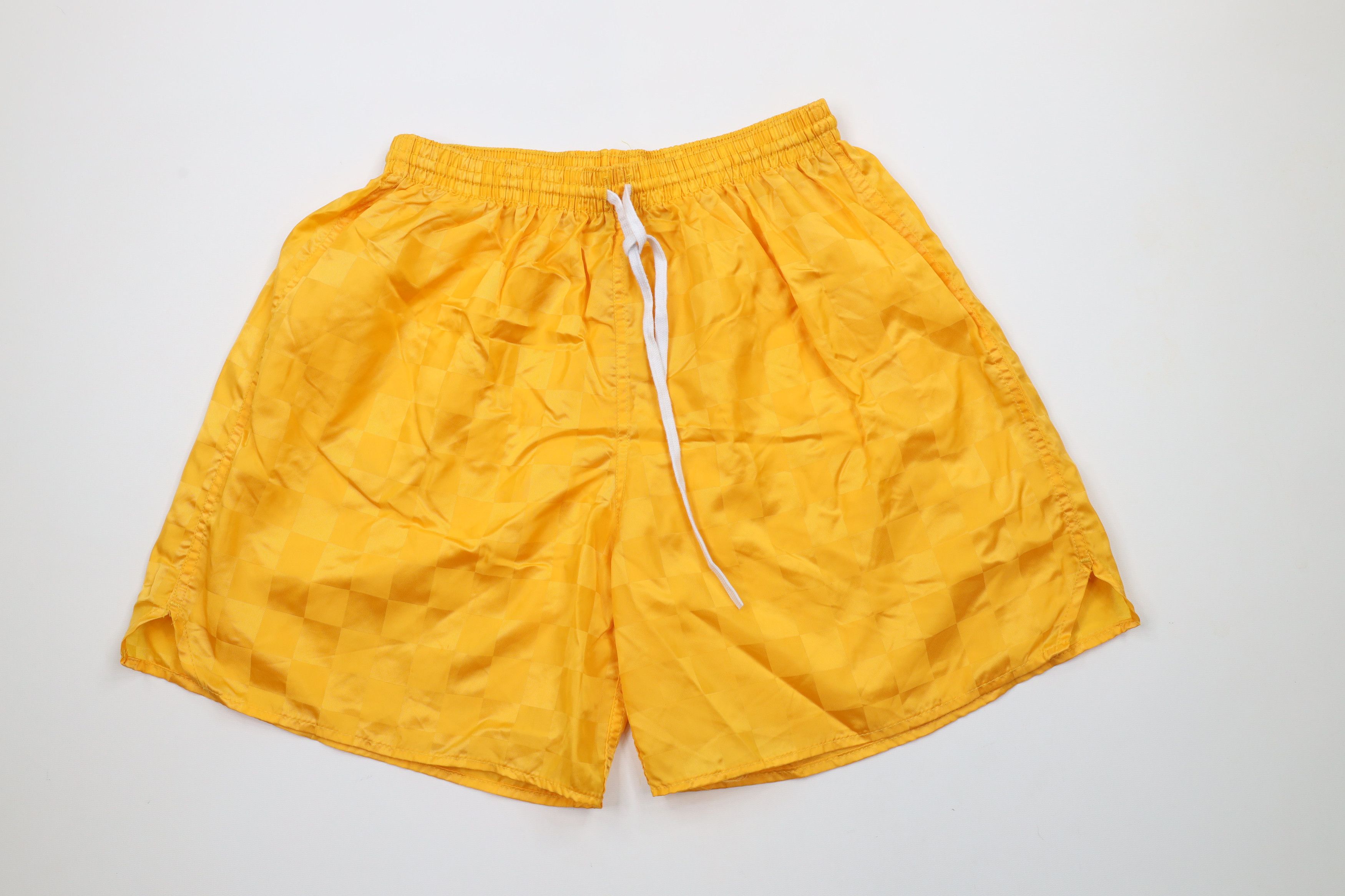 Vintage Vintage 90s Streetwear Nylon Running Soccer Shorts Nylon USA Size US 34 / EU 50 - 1 Thumbnail