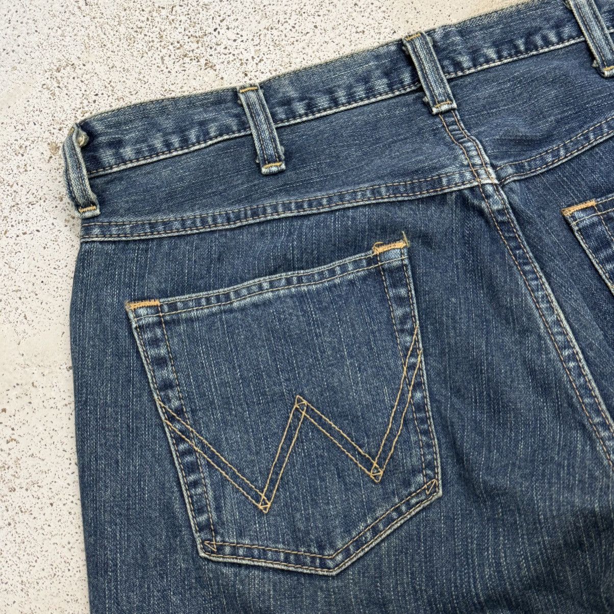 Wrangler Vintage 90s Basic Wrangler Relaxed Fit Denim Pants Size US 33 - 12 Thumbnail