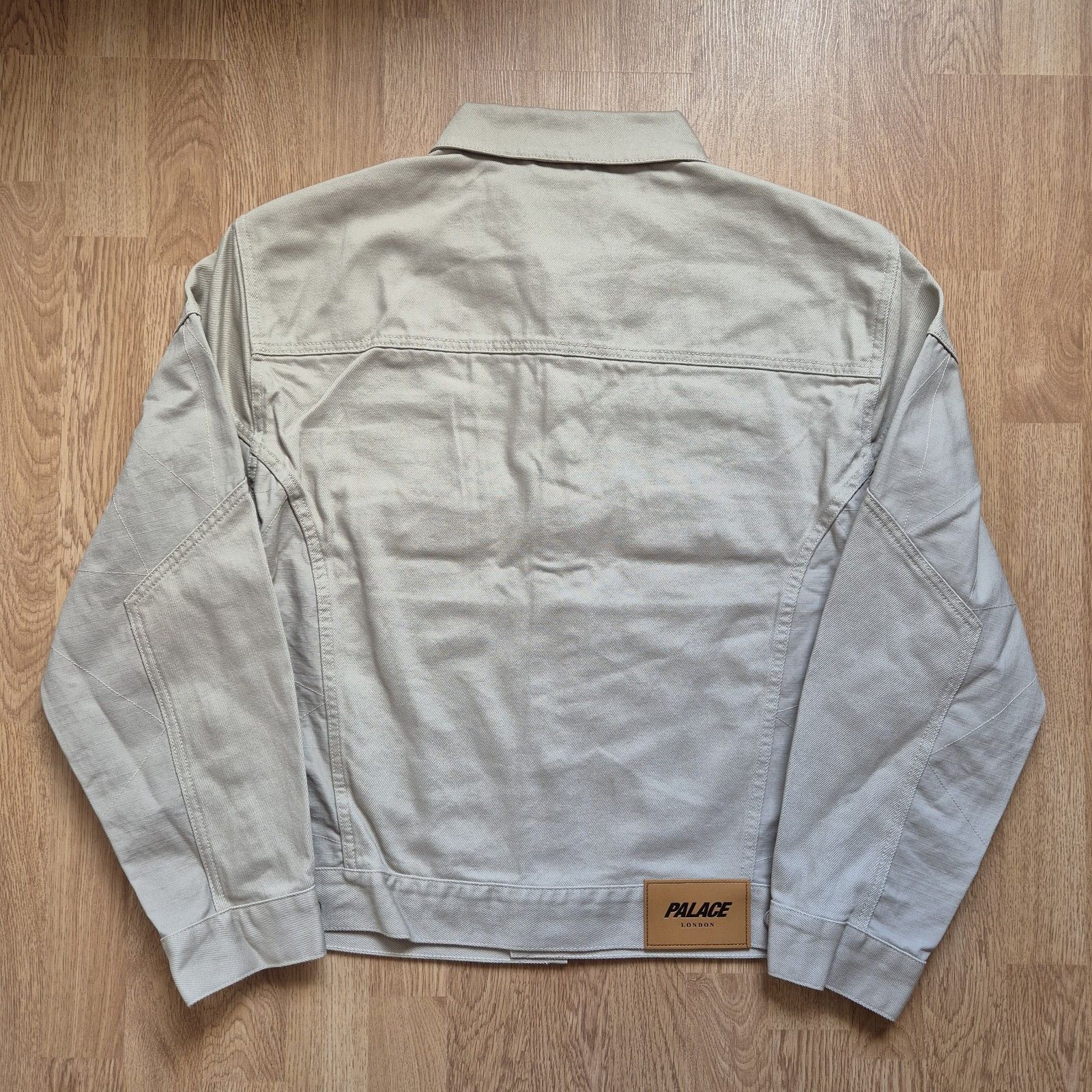 Palace Palace Panel Denim Jacket Stoney Grey Medium Brand New FW24 Size US M / EU 48-50 / 2 - 2 Thumbnail