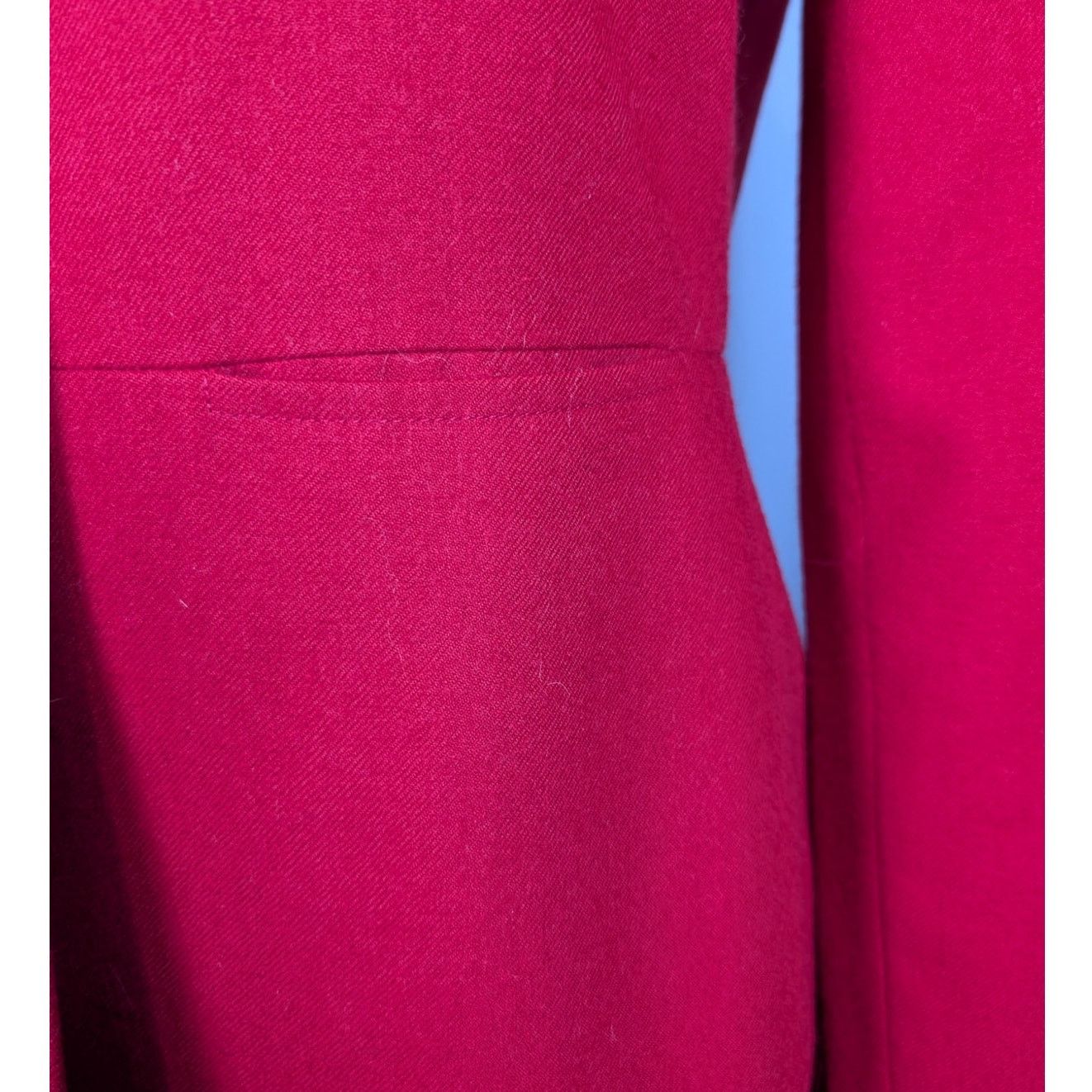 Harve Benard Vintage Harve Bernard by Bernard Holtzman Wool Overcoat Red Size XS / US 0-2 / IT 36-38 - 18 Thumbnail