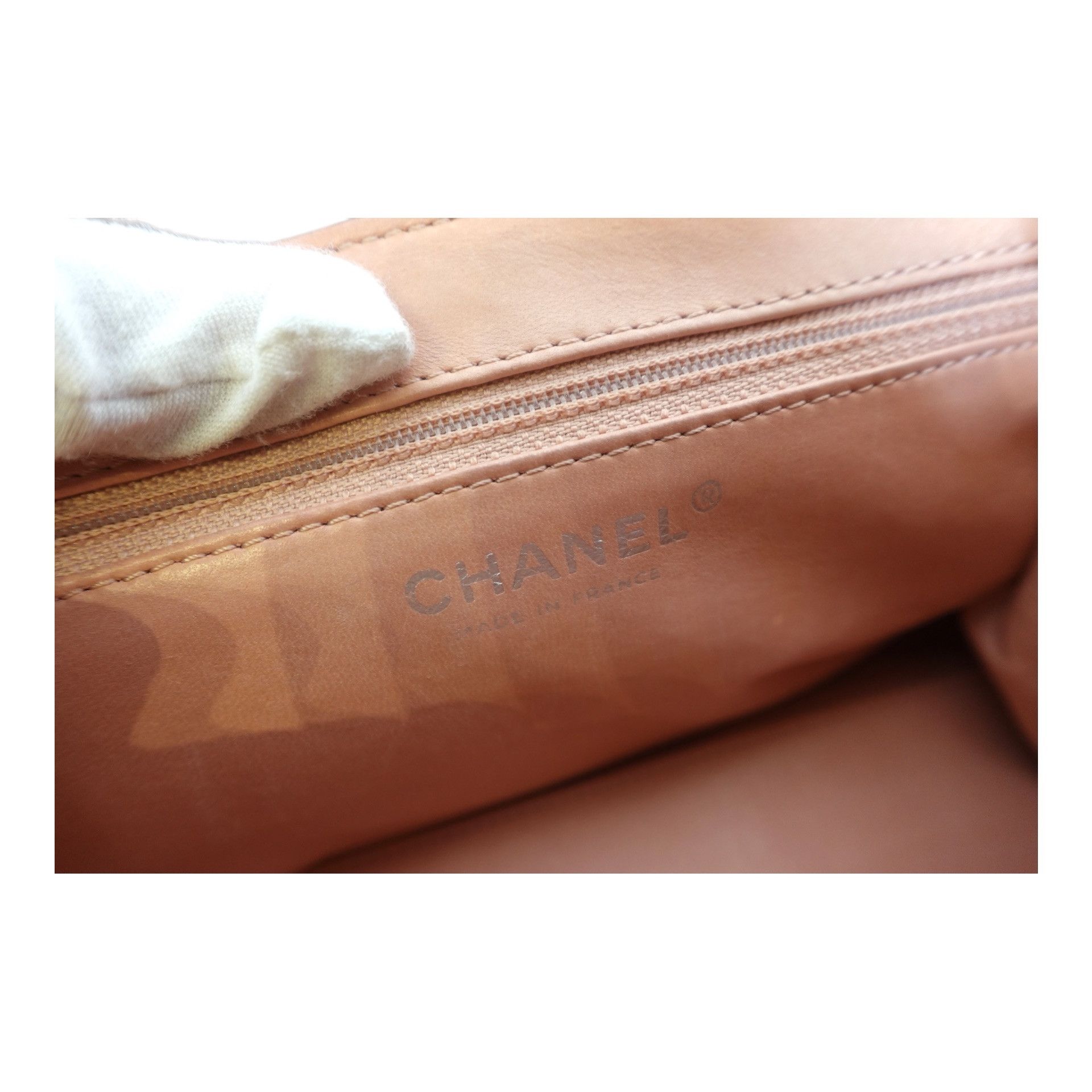 Chanel Chanel Ostrich Accordion Flap Bag Size ONE SIZE - 8 Thumbnail