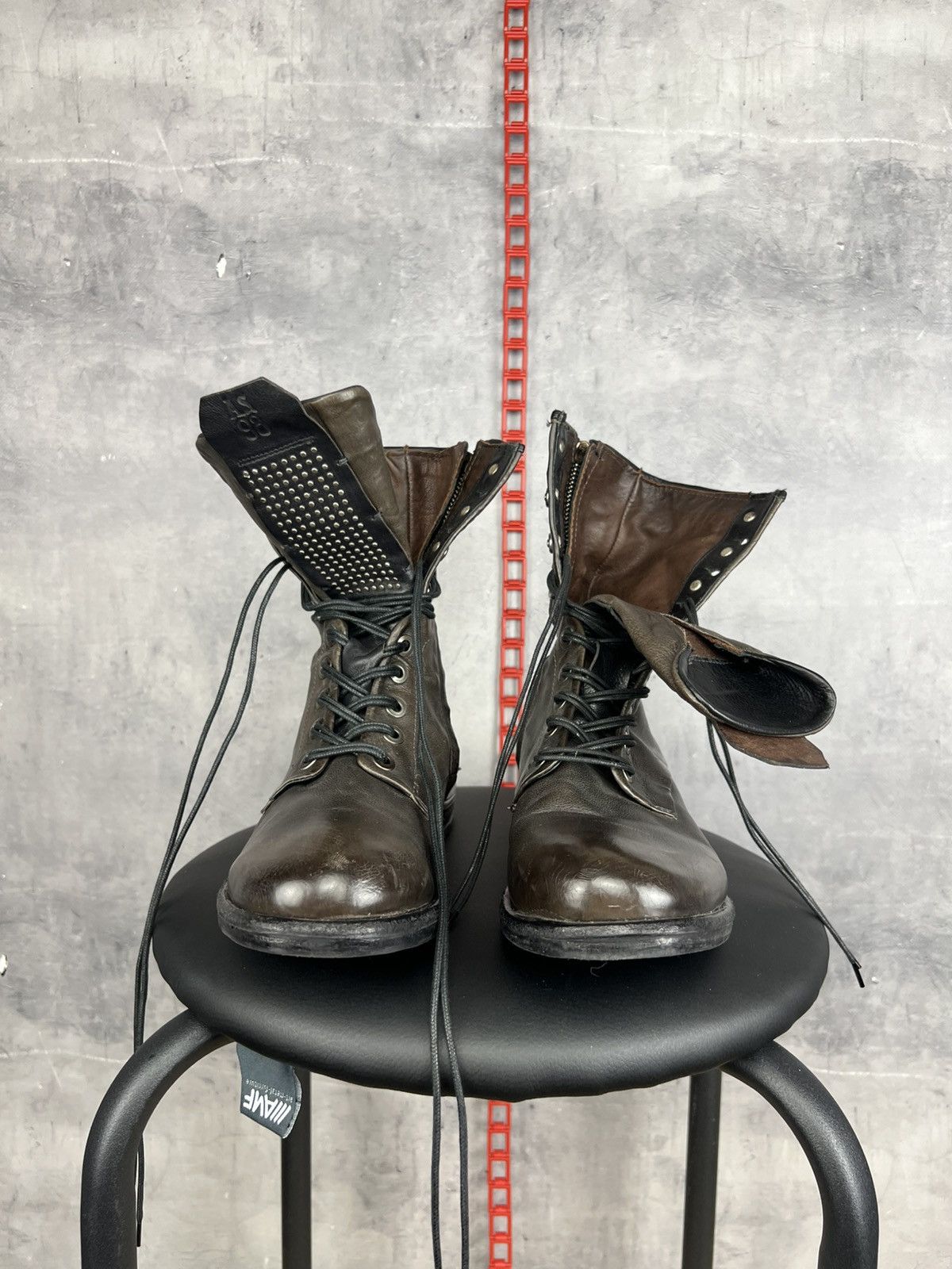 A.S.98 A.S 98 Airstep Brown Leather Boots Size EU41 Size US 11 / IT 41 - 2 Thumbnail