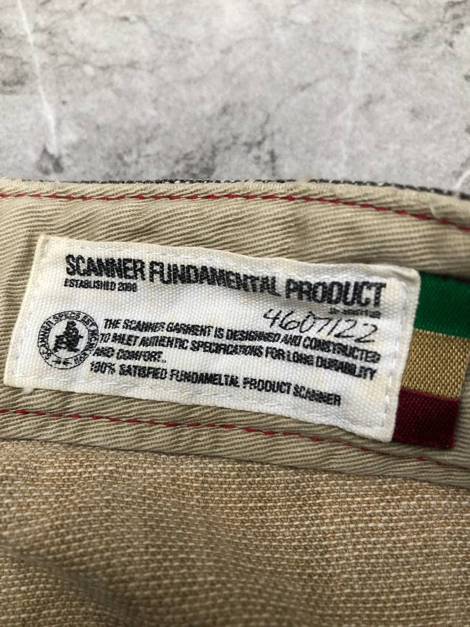 FDMTL × Japanese Brand × Vintage Vintage Scanner Fundamental Japanese Brand Jeans Size US 34 / EU 50 - 4 Thumbnail