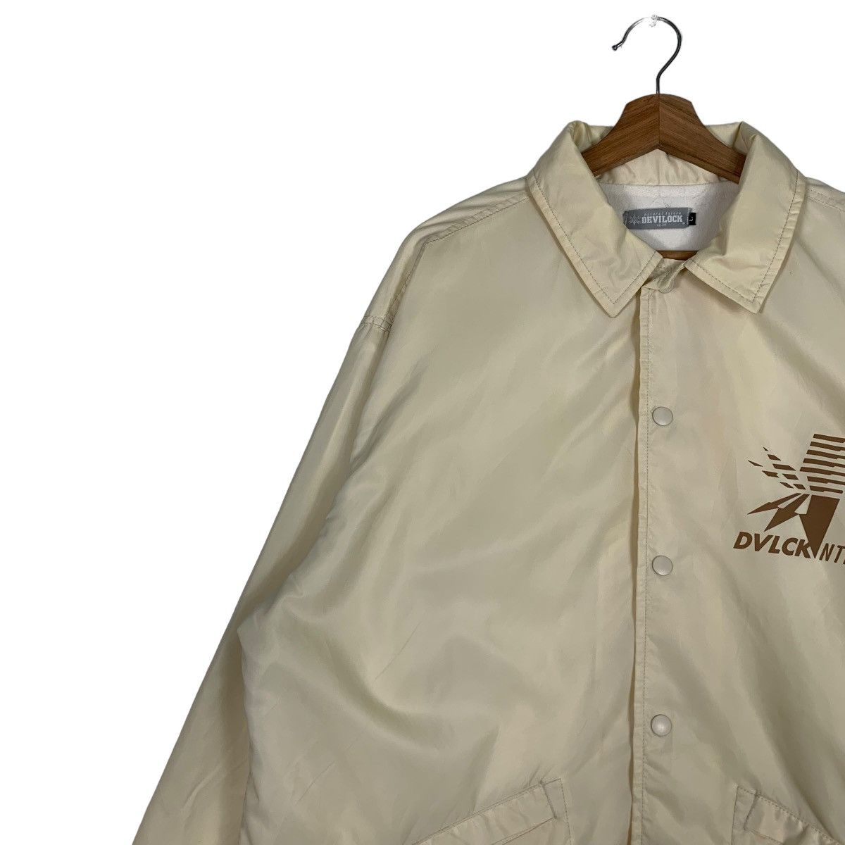 Japanese Brand DEVILOCK DVLCK NTRLFTR Coach Jacket #0106-C6 Size US L / EU 52-54 / 3 - 7 Thumbnail