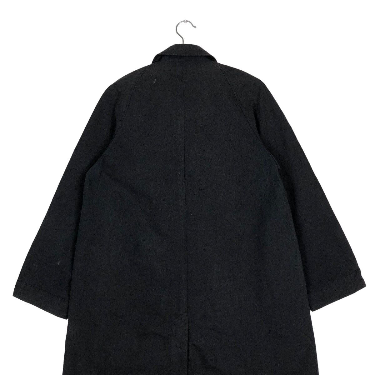 Issey Miyake 🔥Rich Black Long Fly Coats Jacket The Hinoki Japan Size US M / EU 48-50 / 2 - 10 Thumbnail