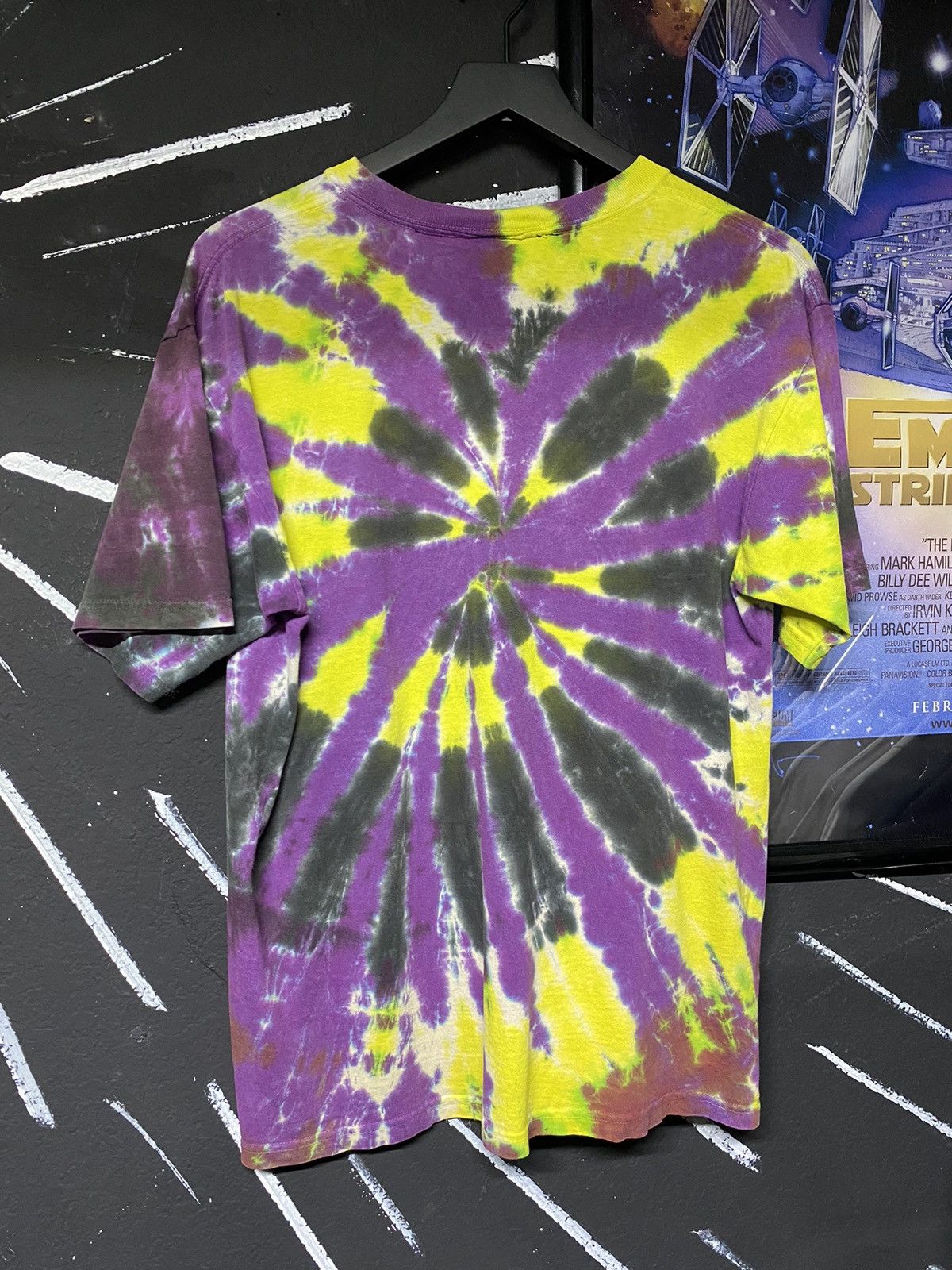 Vintage Vintage Disney Tower of Terror Tiedye Tee Shirt Medium Size US M / EU 48-50 / 2 - 5 Thumbnail